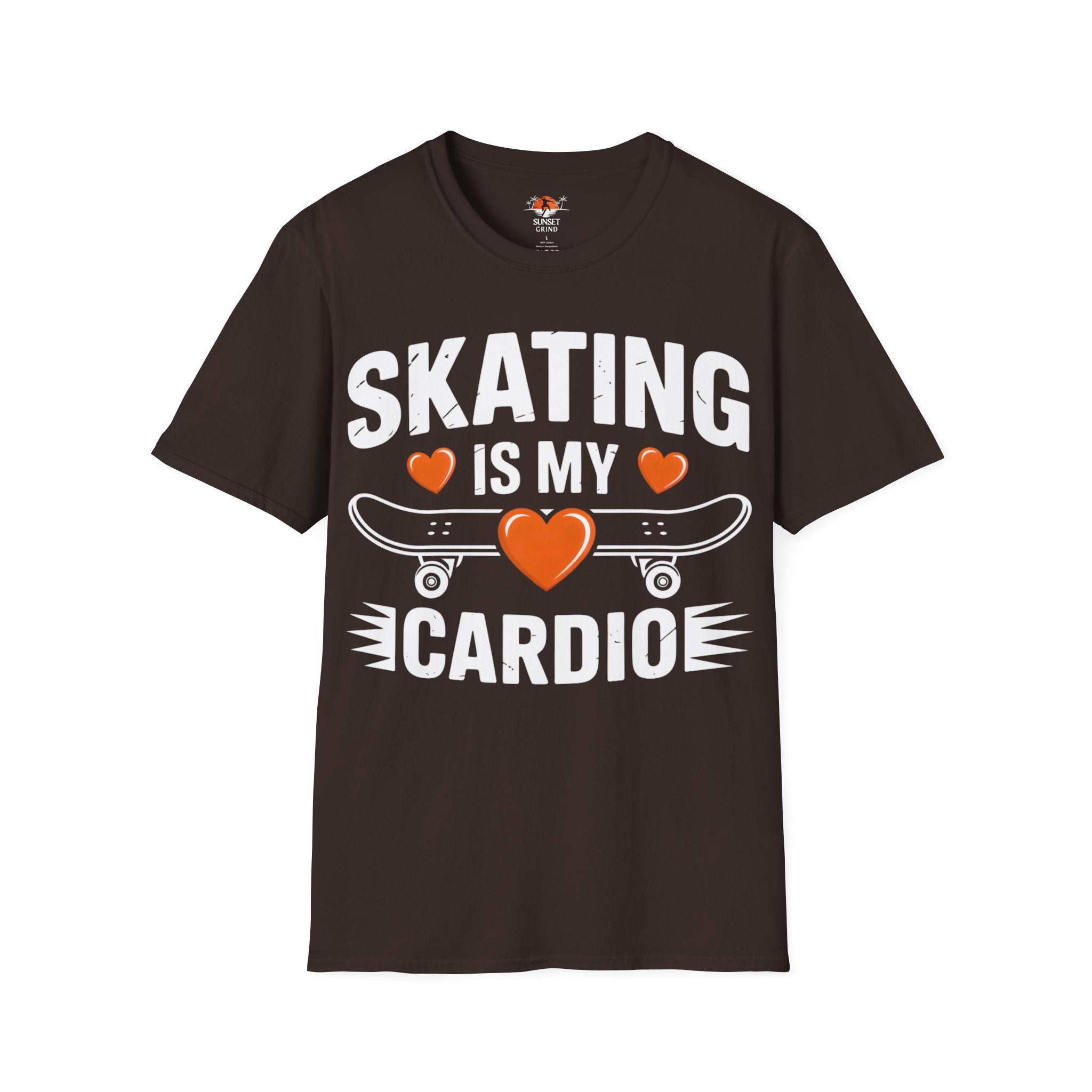 SKATING IS MY CARDIO 2 T-Shirt