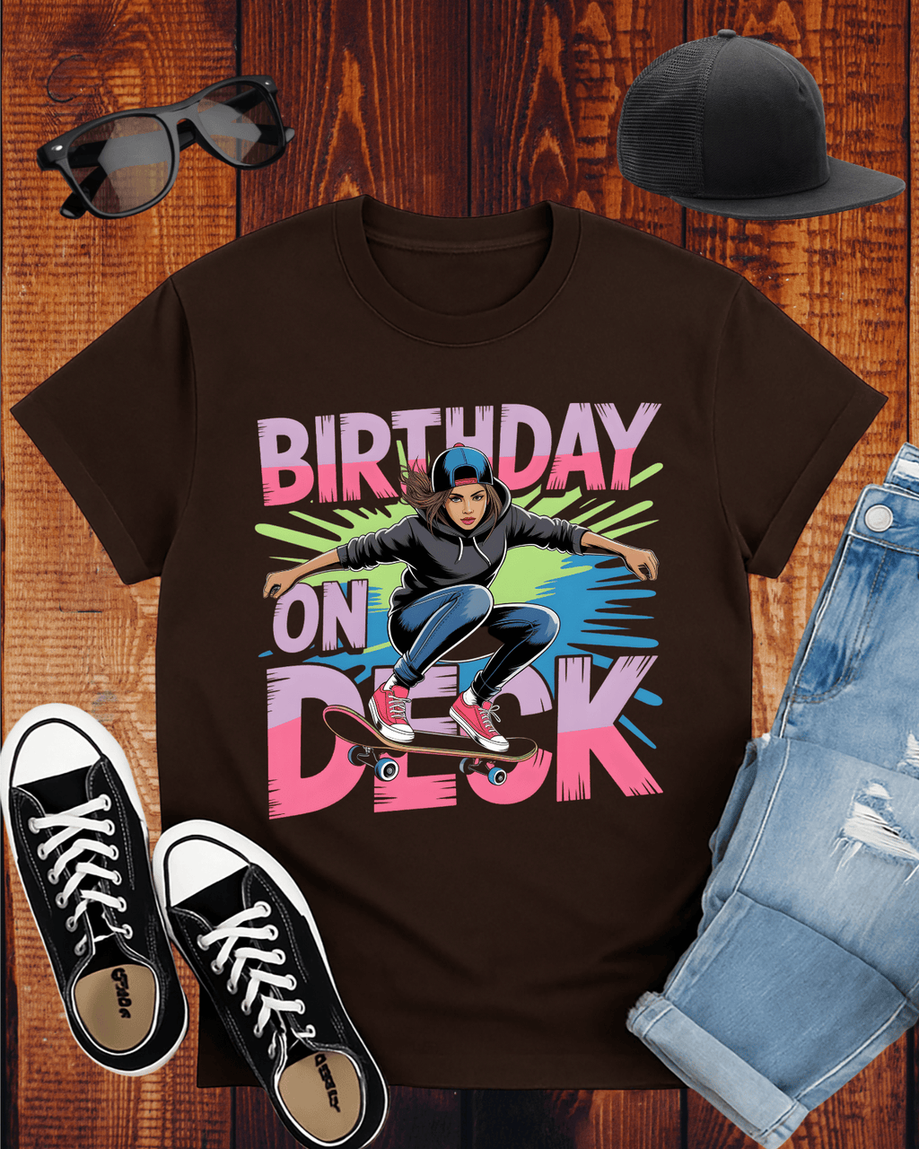 GNARLY BIRTHDAY GIRL T-Shirt