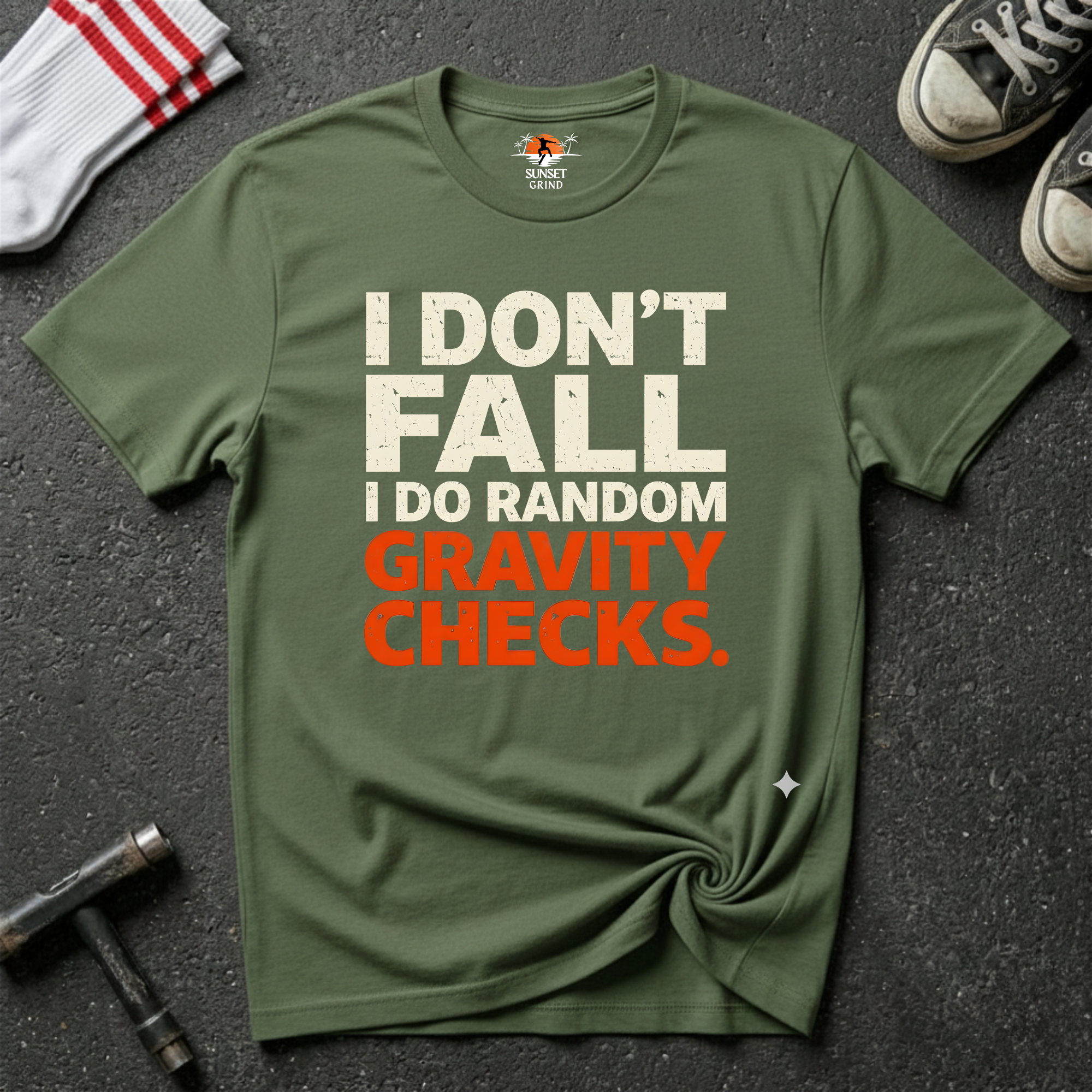 GRAVITY CHECKS-MINIMAL T-Shirt