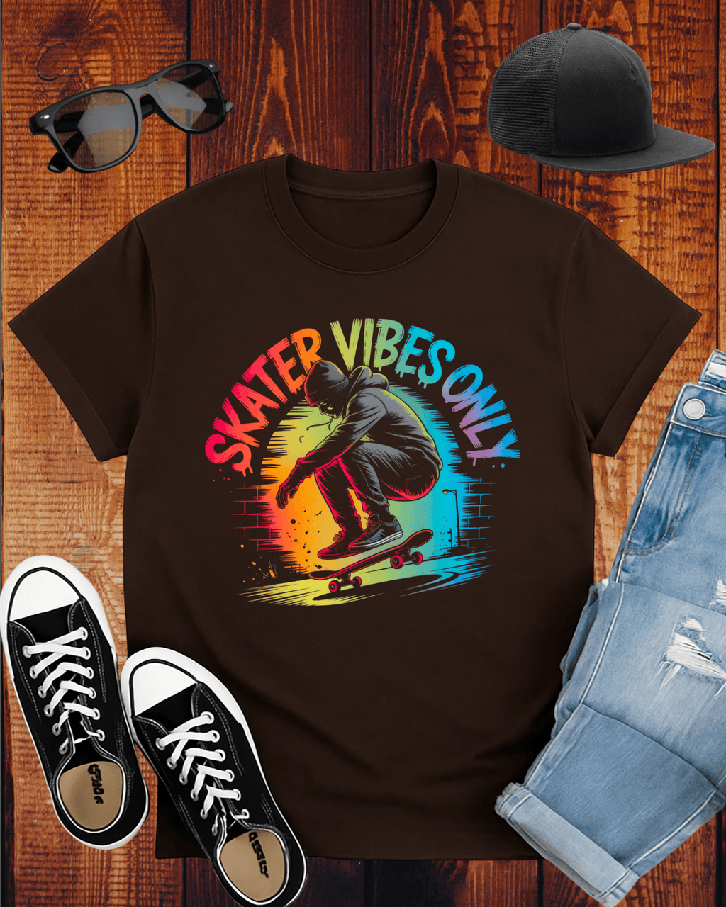 SKATER VIBES ONLY T-Shirt