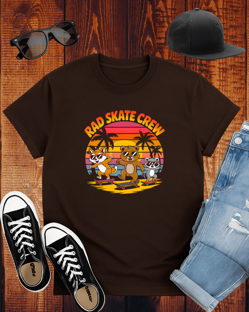 RAD SKATE CREW 2 T-Shirt