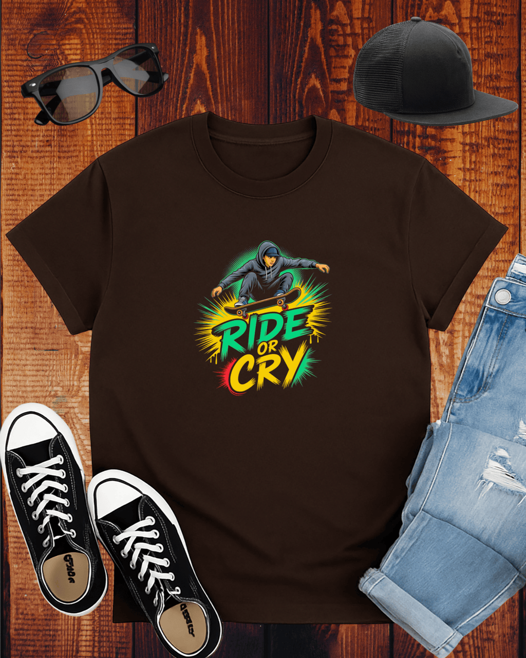 RIDE OR CRY T-Shirt