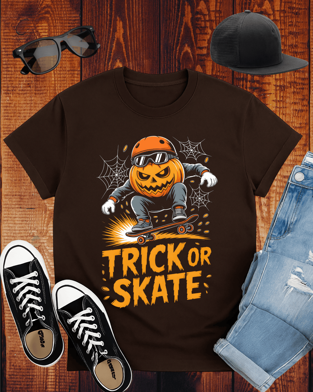 TRICK OR SKATE T-Shirt