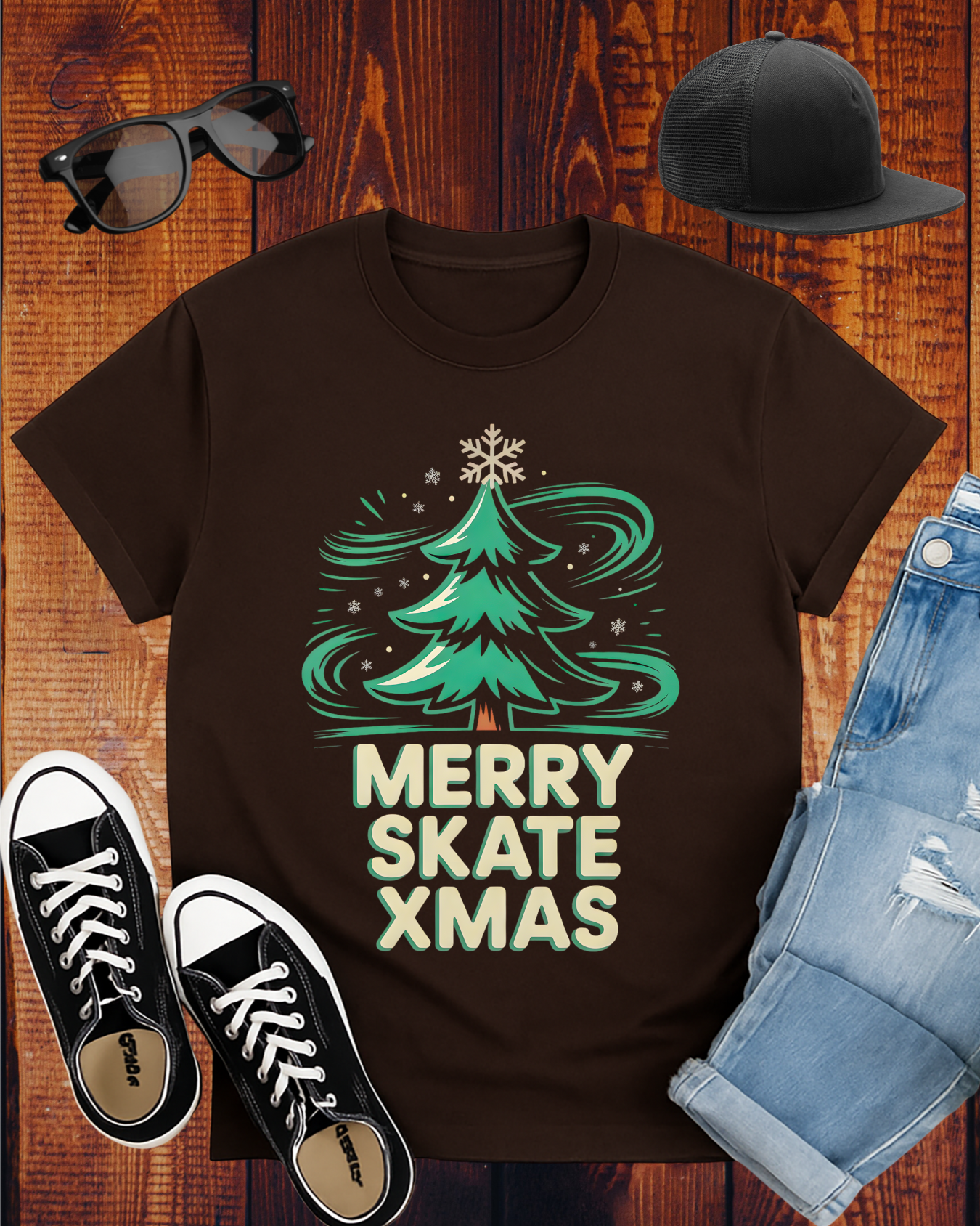 MERRY SKATE XMAS 2 T-Shirt