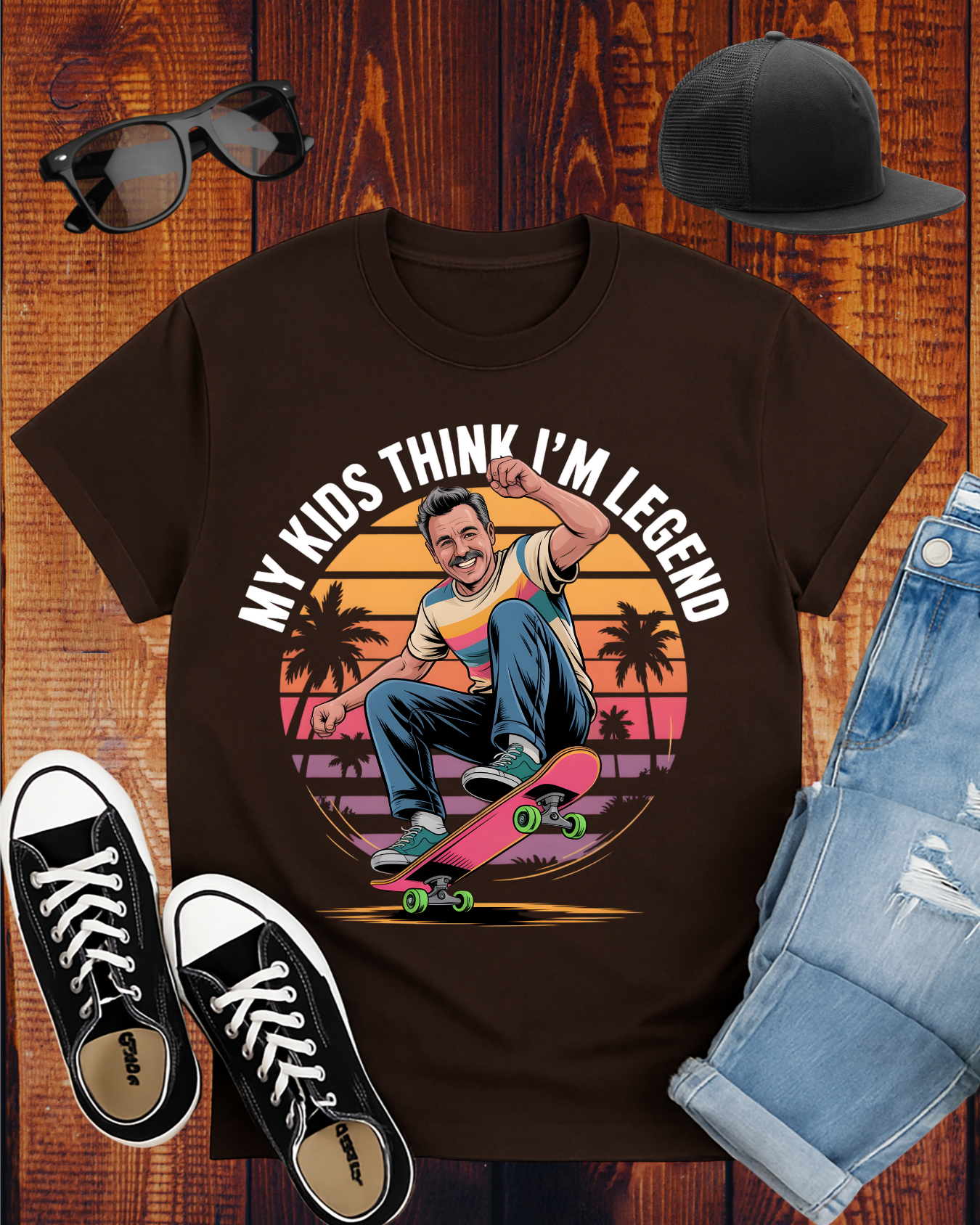 MY KIDS THINK I'M LEGEND 2 T-Shirt