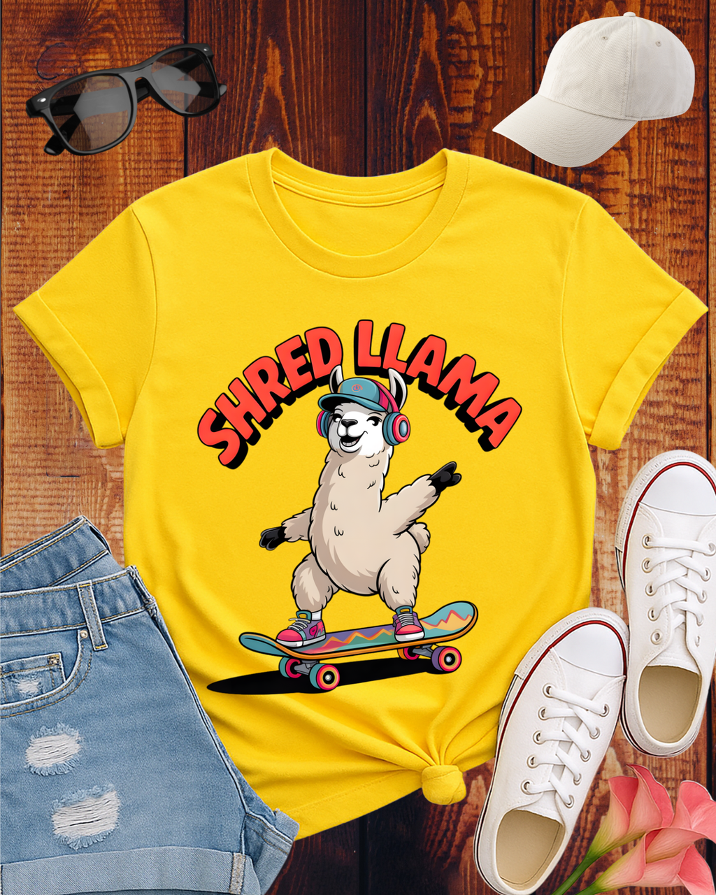 SHRED LLAMA T-Shirt