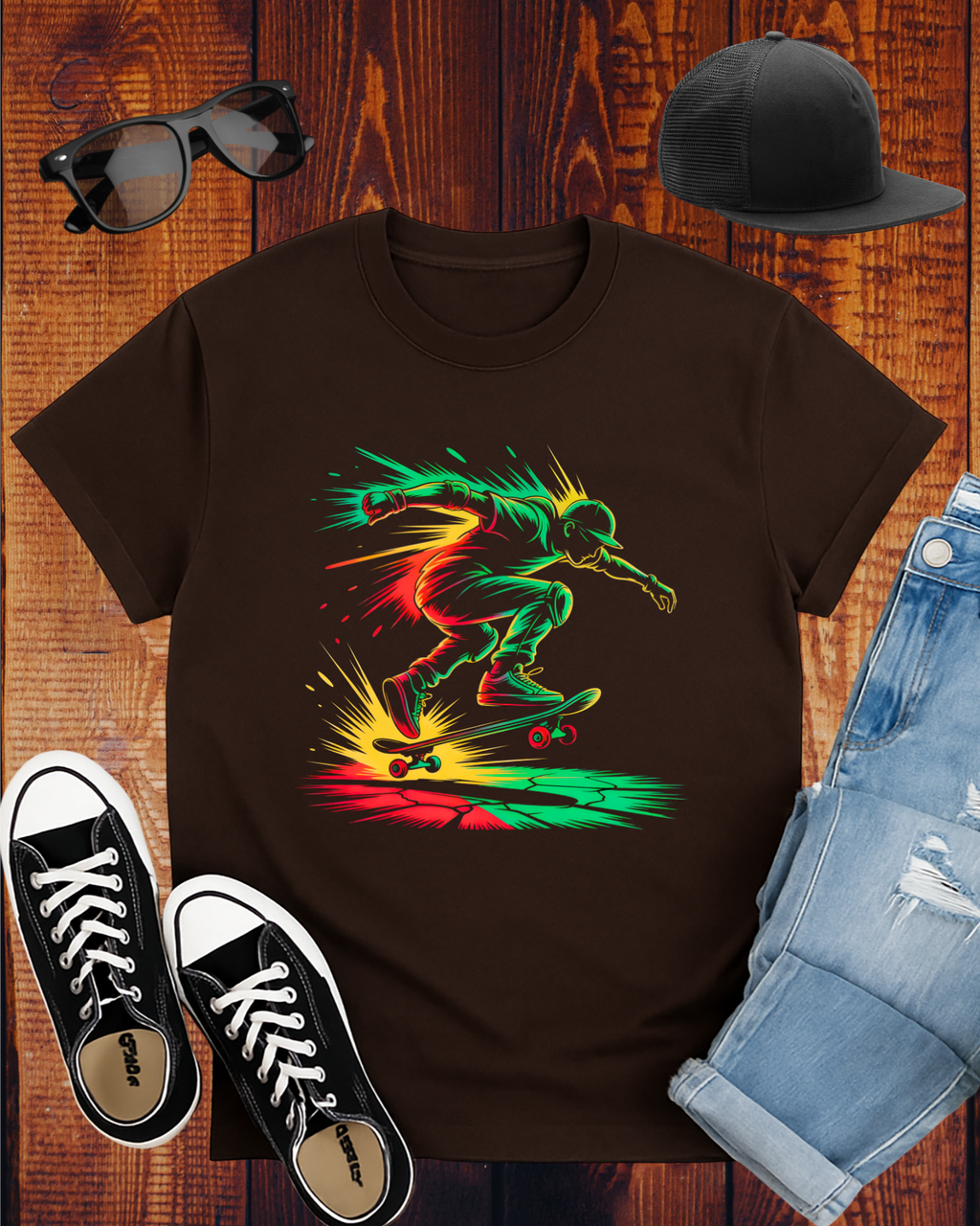 COLORFUL SKATEBOARDING T-Shirt