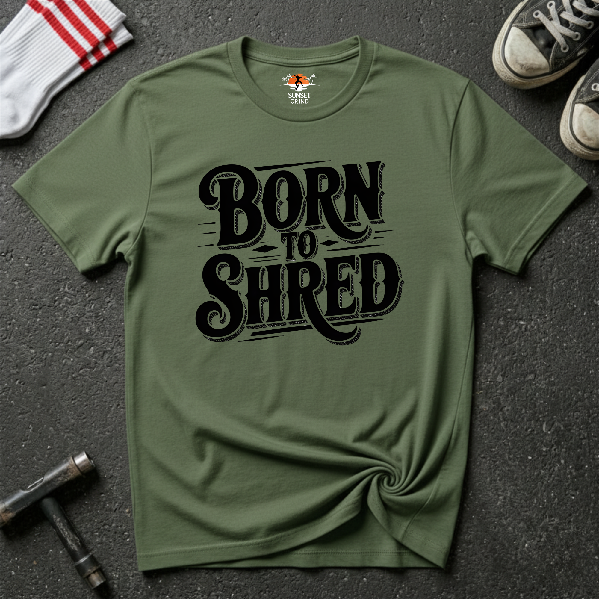 BORN TO SHRED T-Shirt