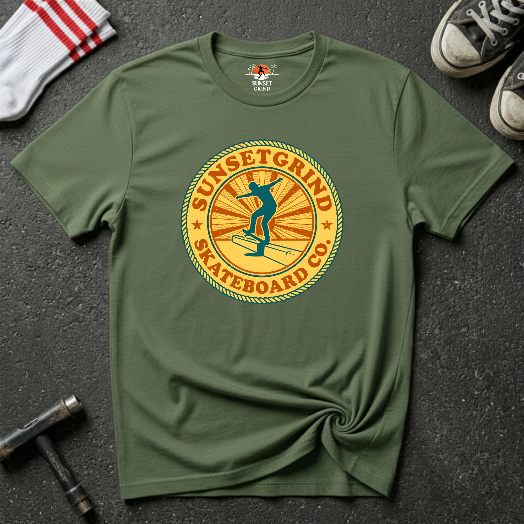 SUNSETGRIND BADGE T-Shirt
