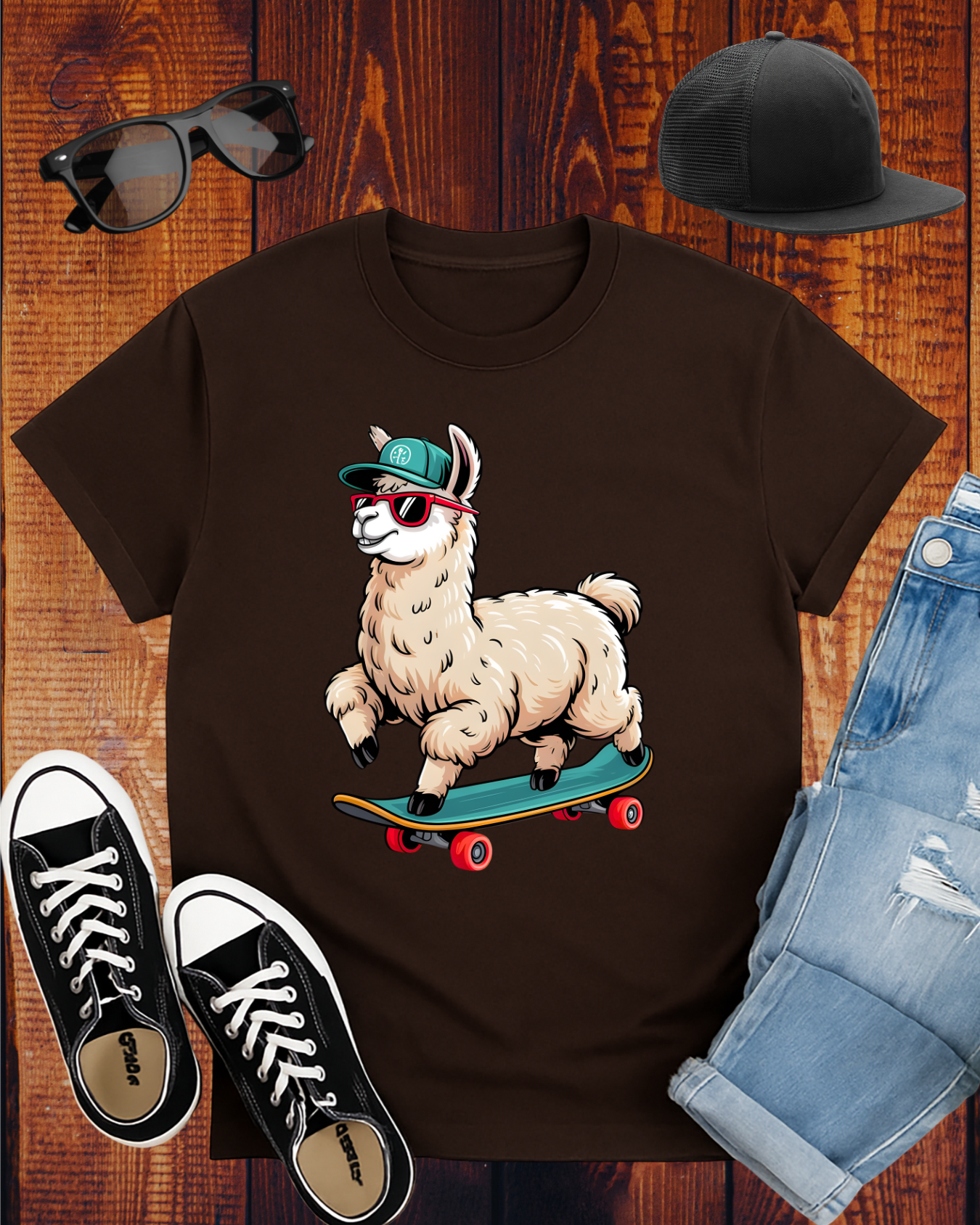 STOKED LLAMA T-Shirt