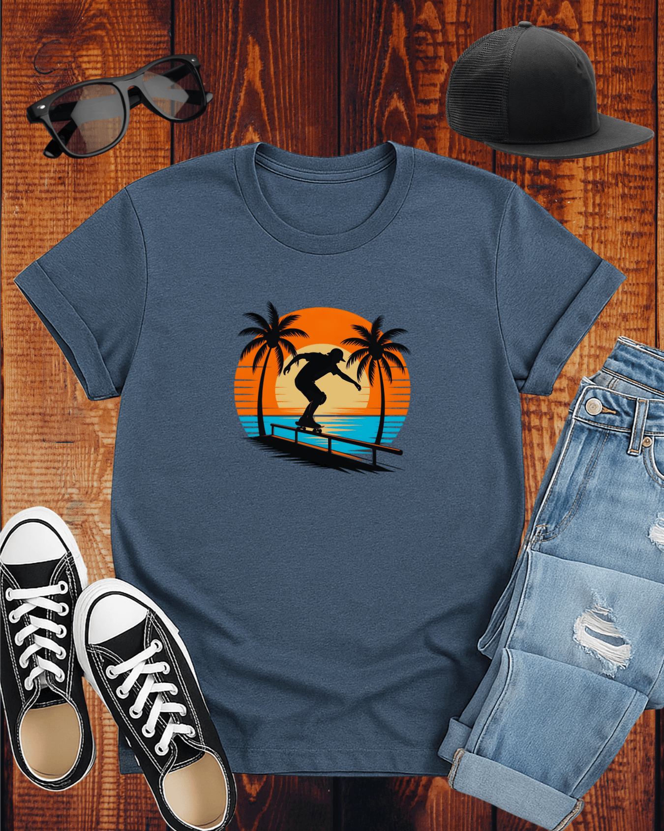 GRINDING IN SUNSET T-Shirt