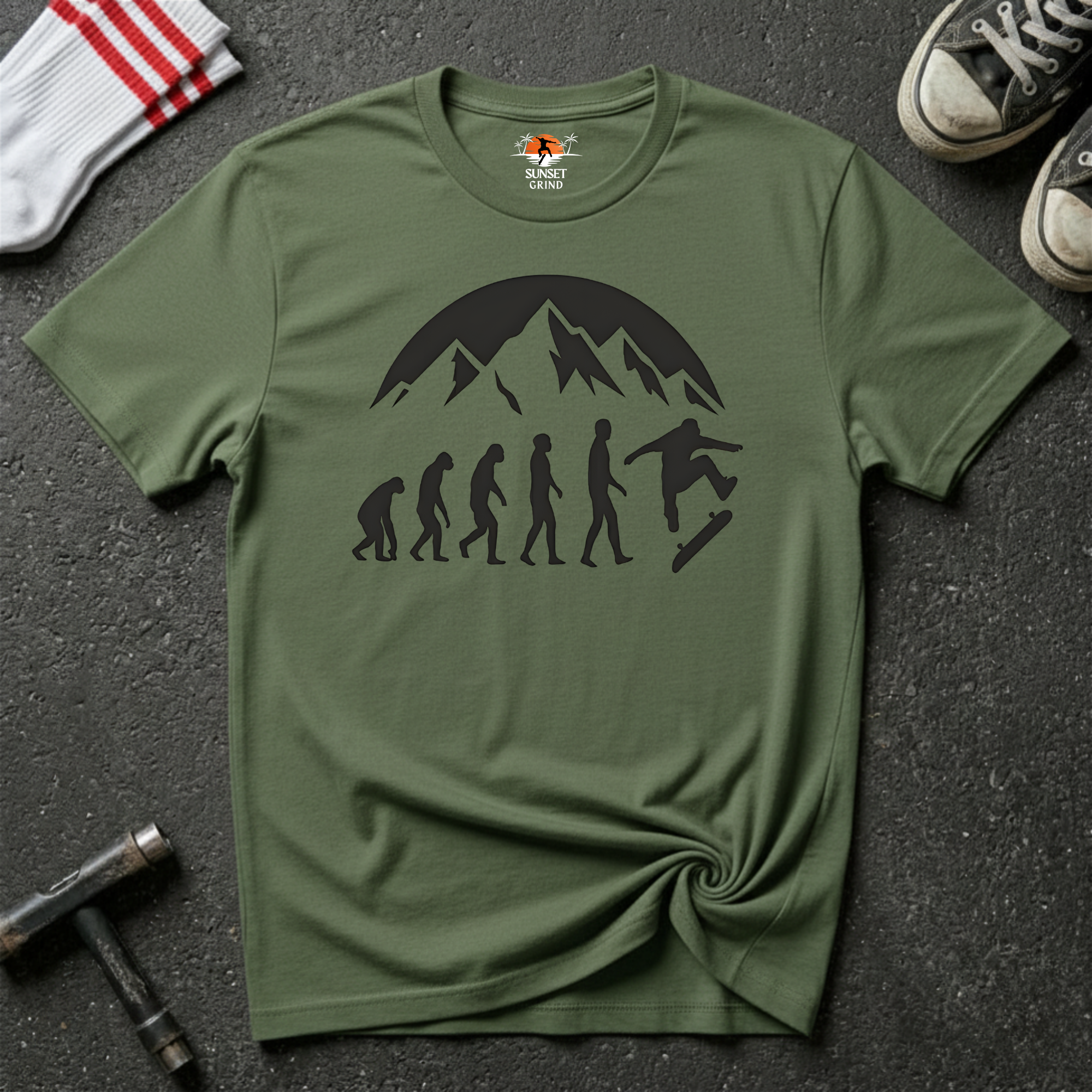 EVOLUTION SKATER T-Shirt