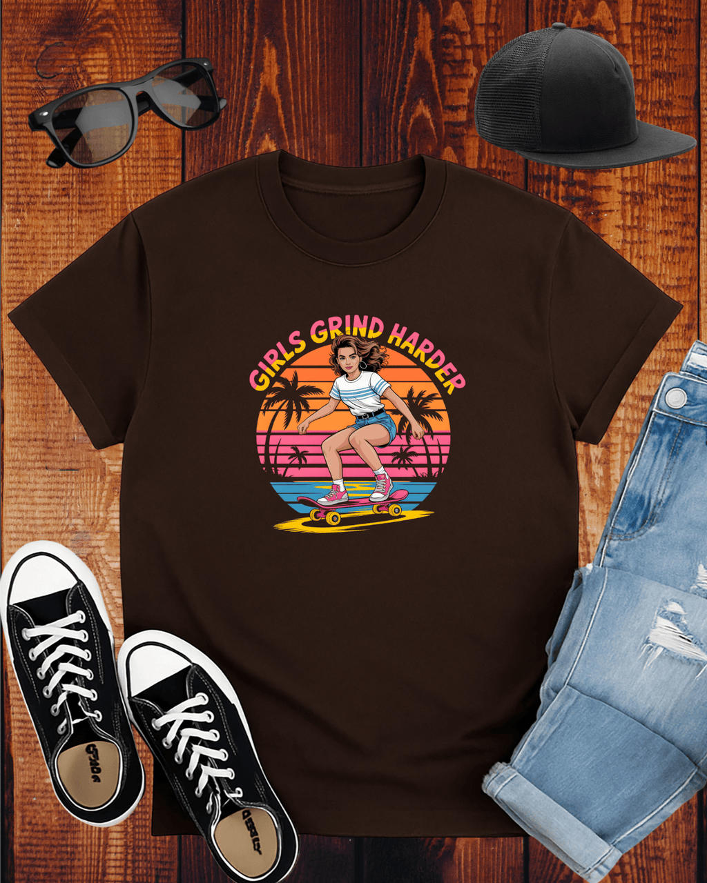 GIRLS GRIND HARDER T-Shirt