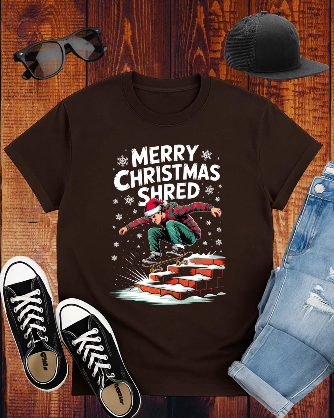 MERRY CHRISTMAS SHRED T-Shirt