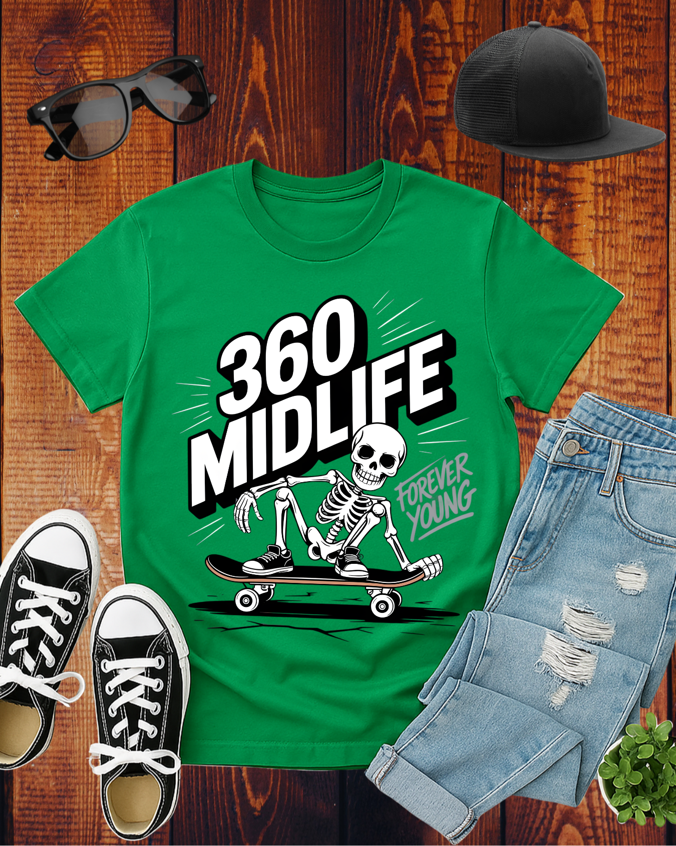 360 MIDLIFE FOREVER YOUNG T-Shirt
