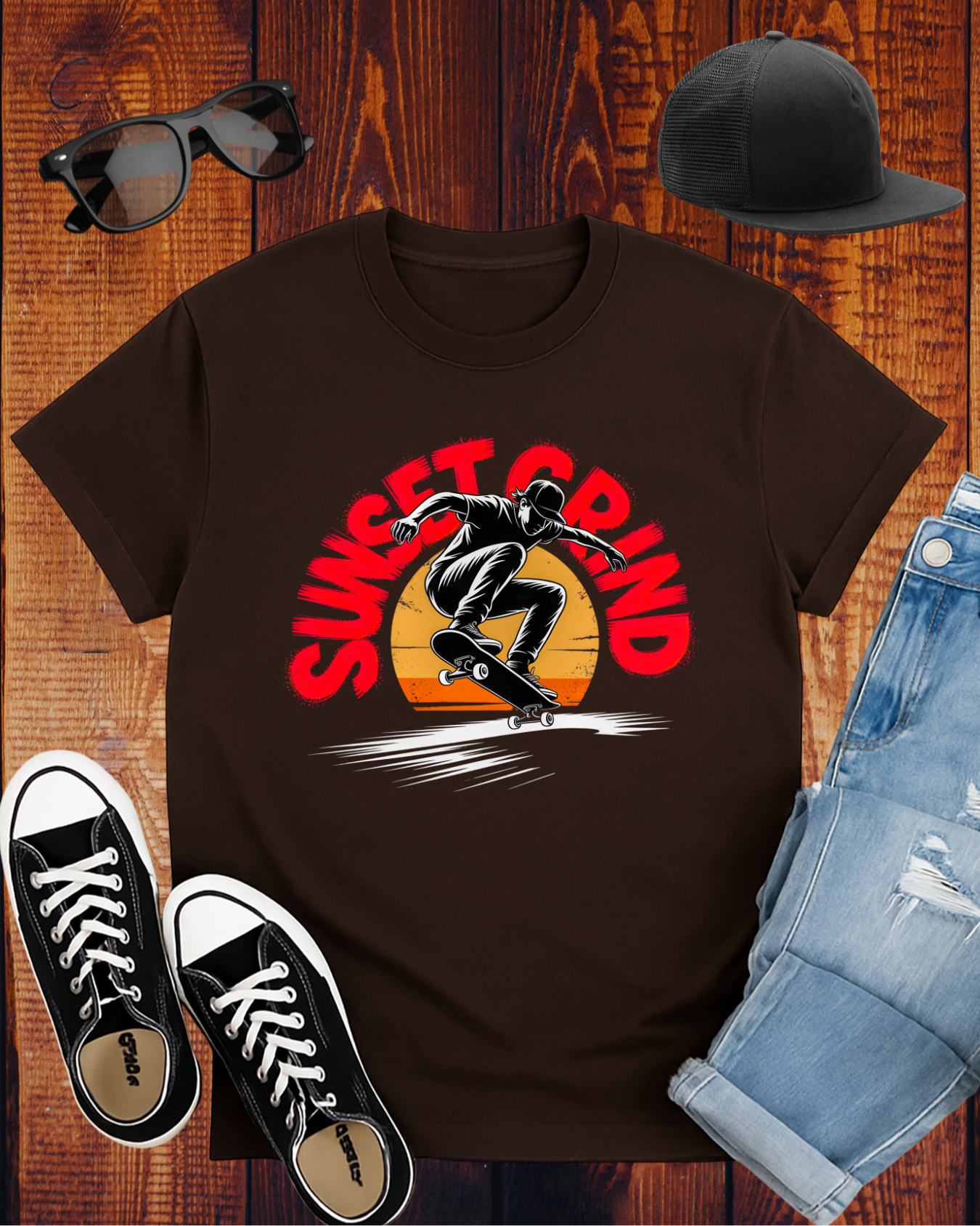 SUNFIRE SKATER T-Shirt