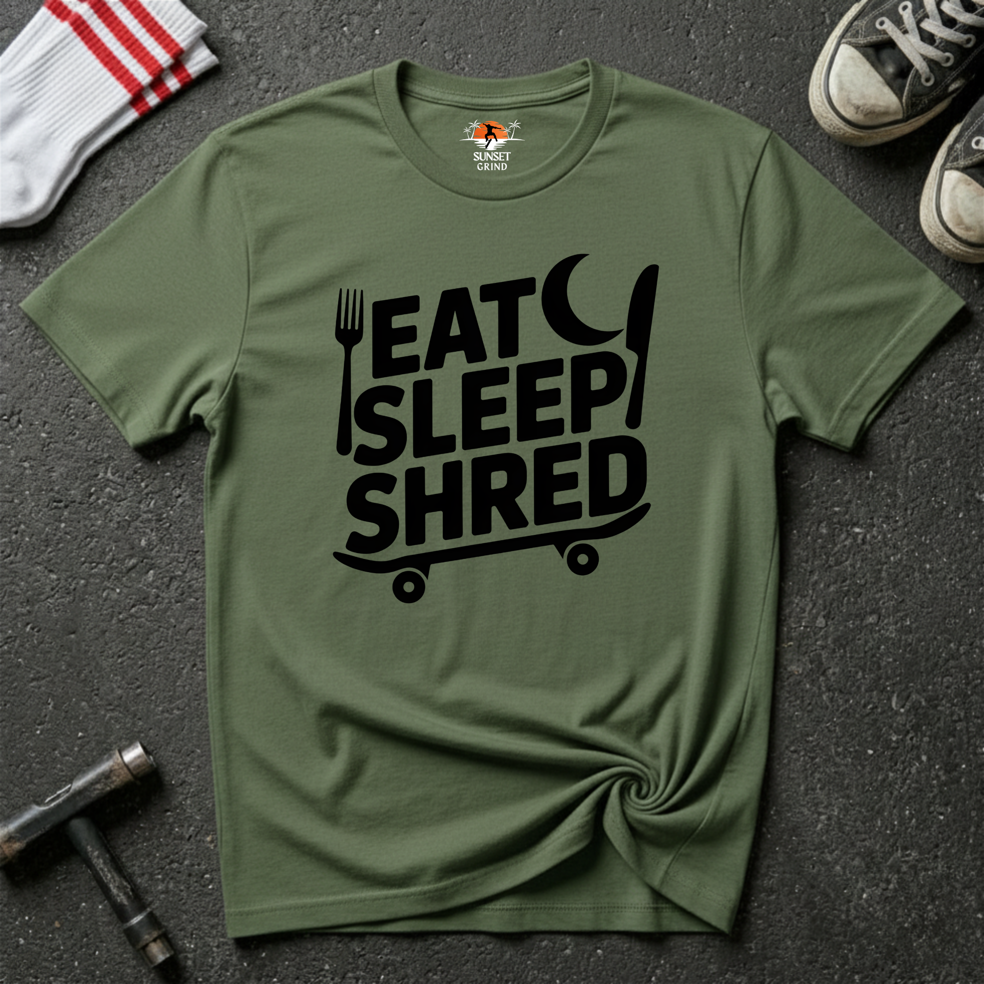 Eat. Sleep. Shred. T-Shirt