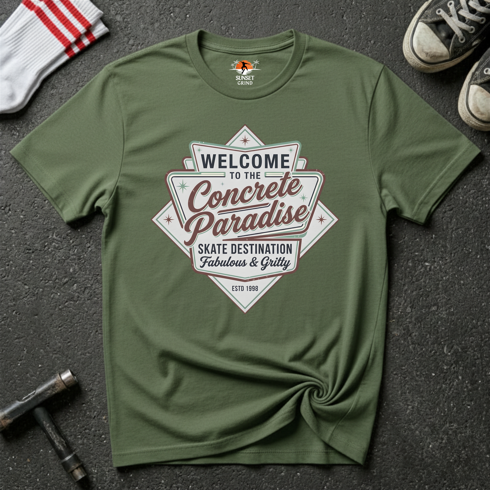 CONCRETE PARADISE T-Shirt