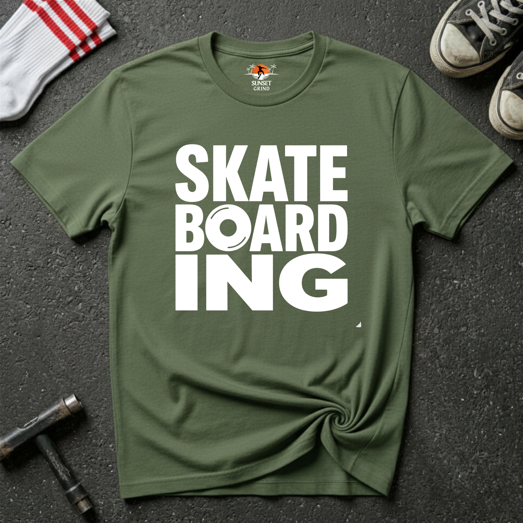 SKATE BOARD ING T-Shirt