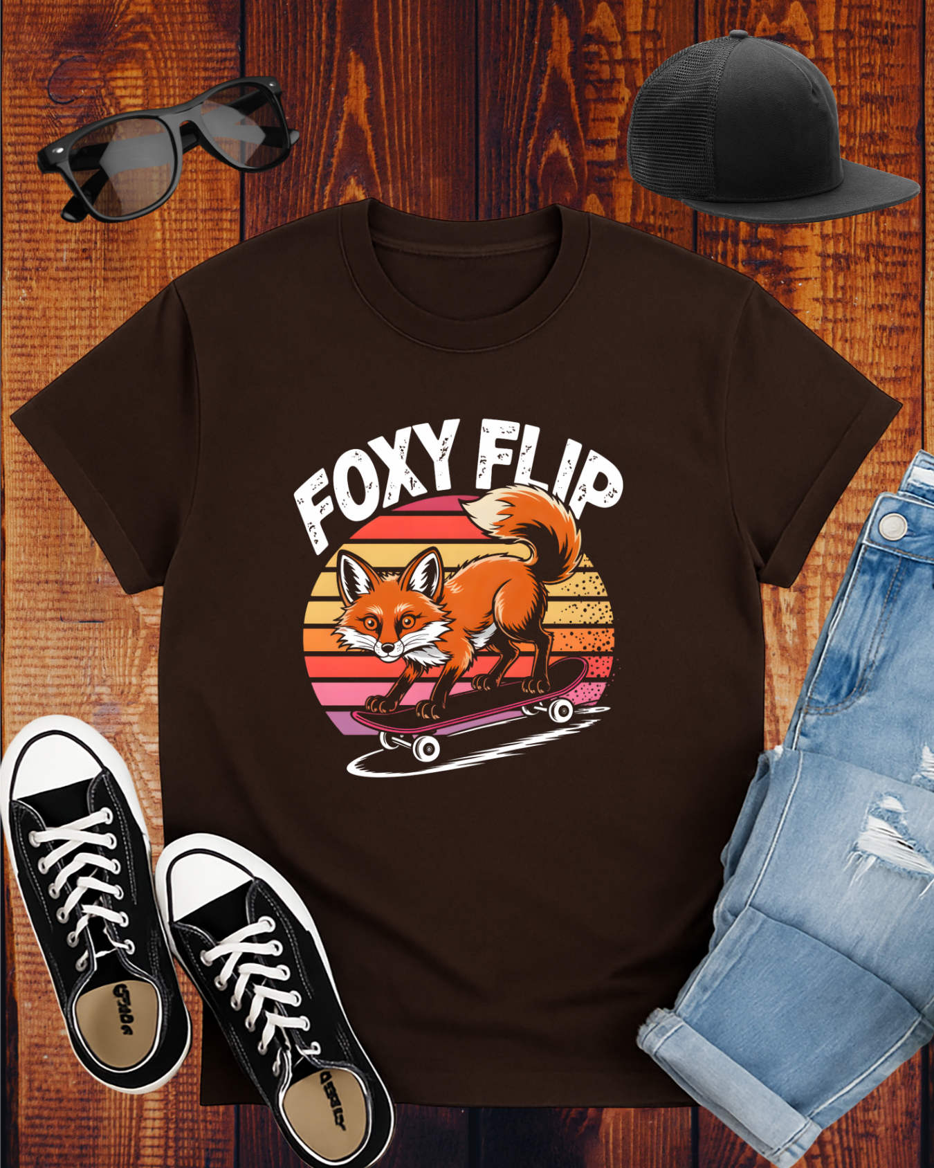Foxy Flip T-Shirt