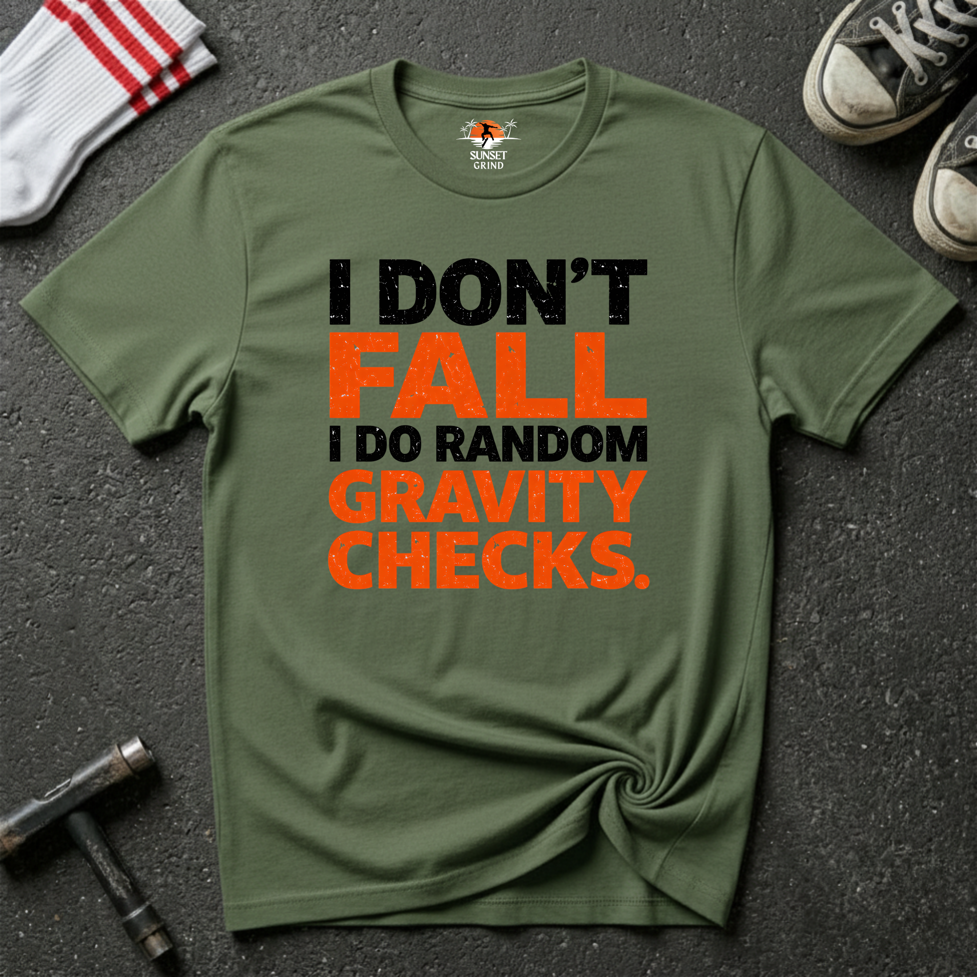GRAVITY CHECKS T-Shirt