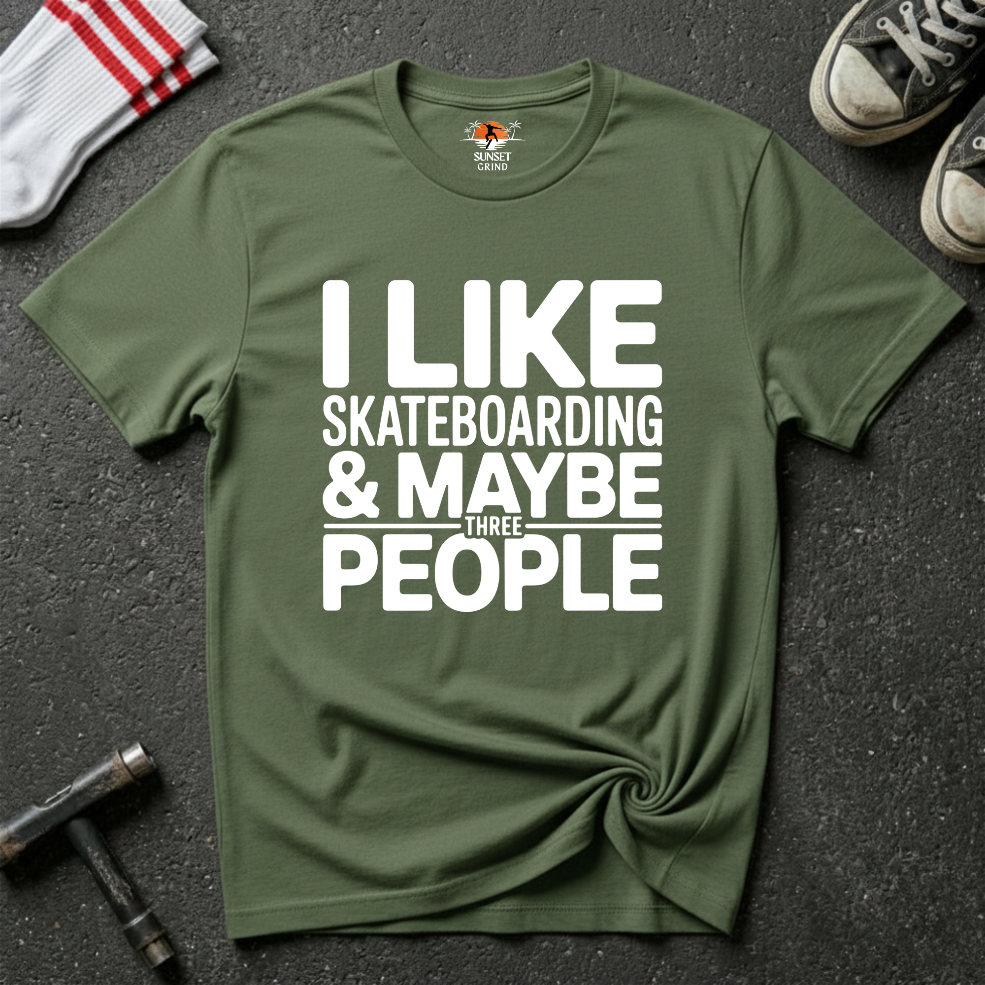 MAYBE THREE PEOPLE T-Shirt
