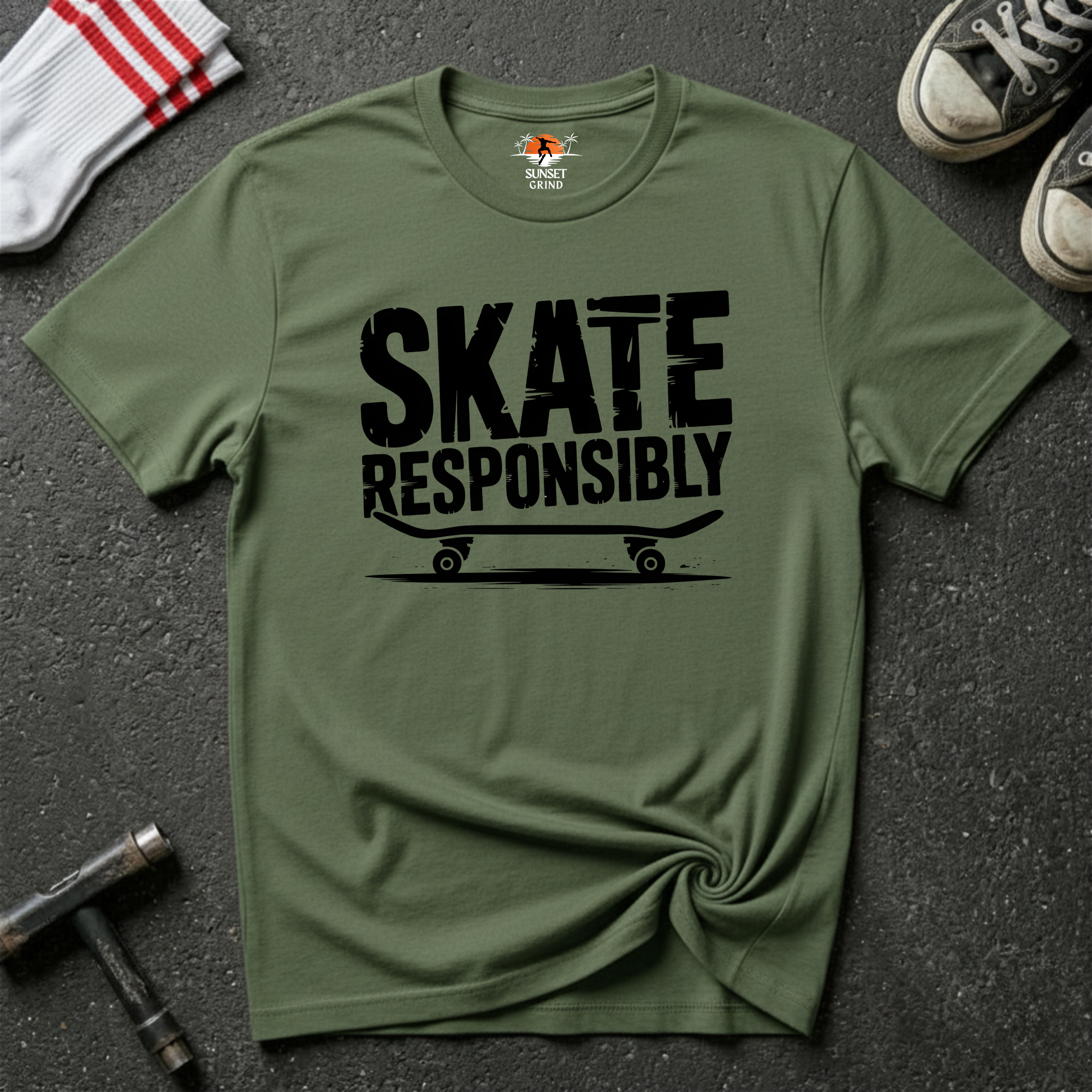 SKATE RESPONSIBLY T-Shirt