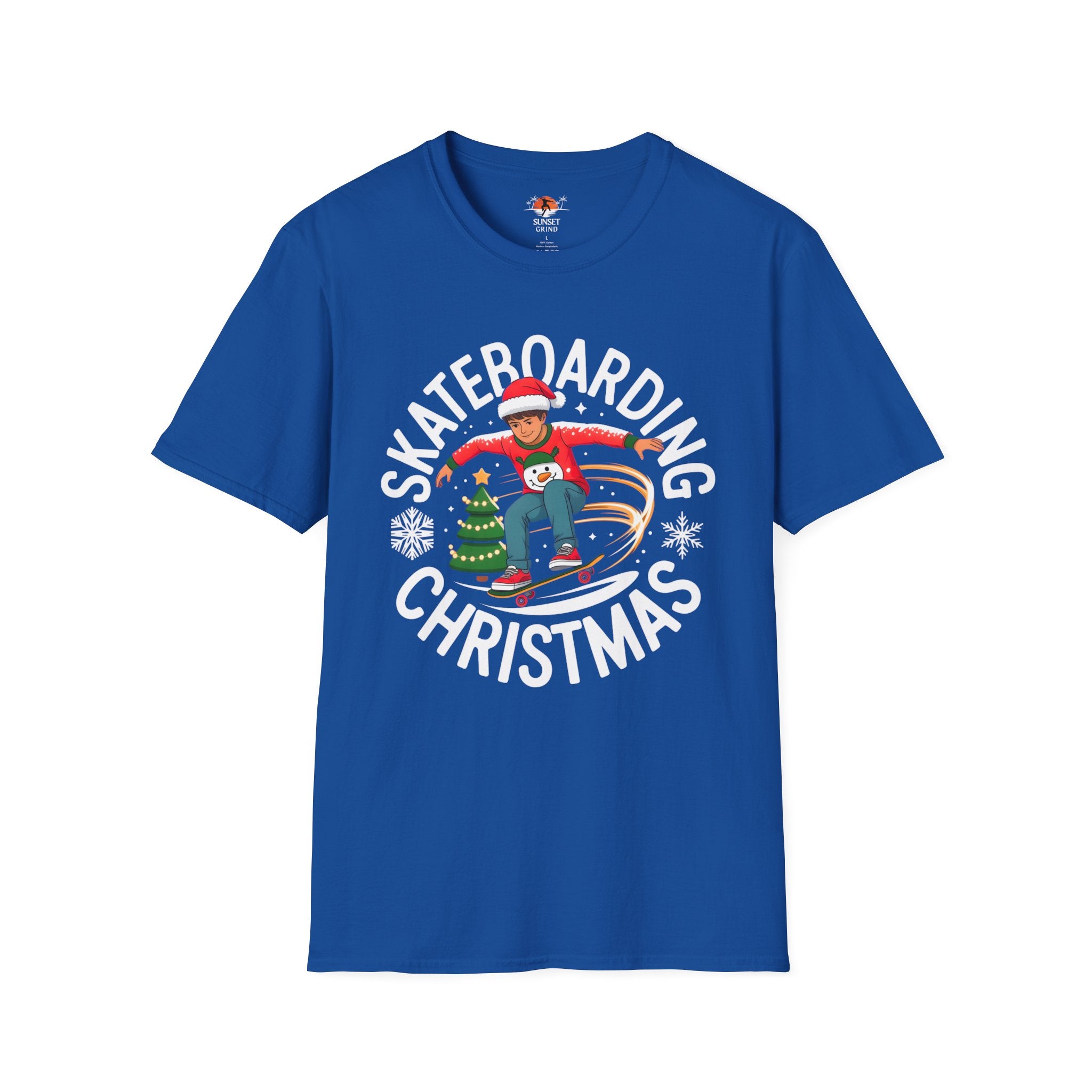 SKATEBOARDING CHRISTMAS T-Shirt