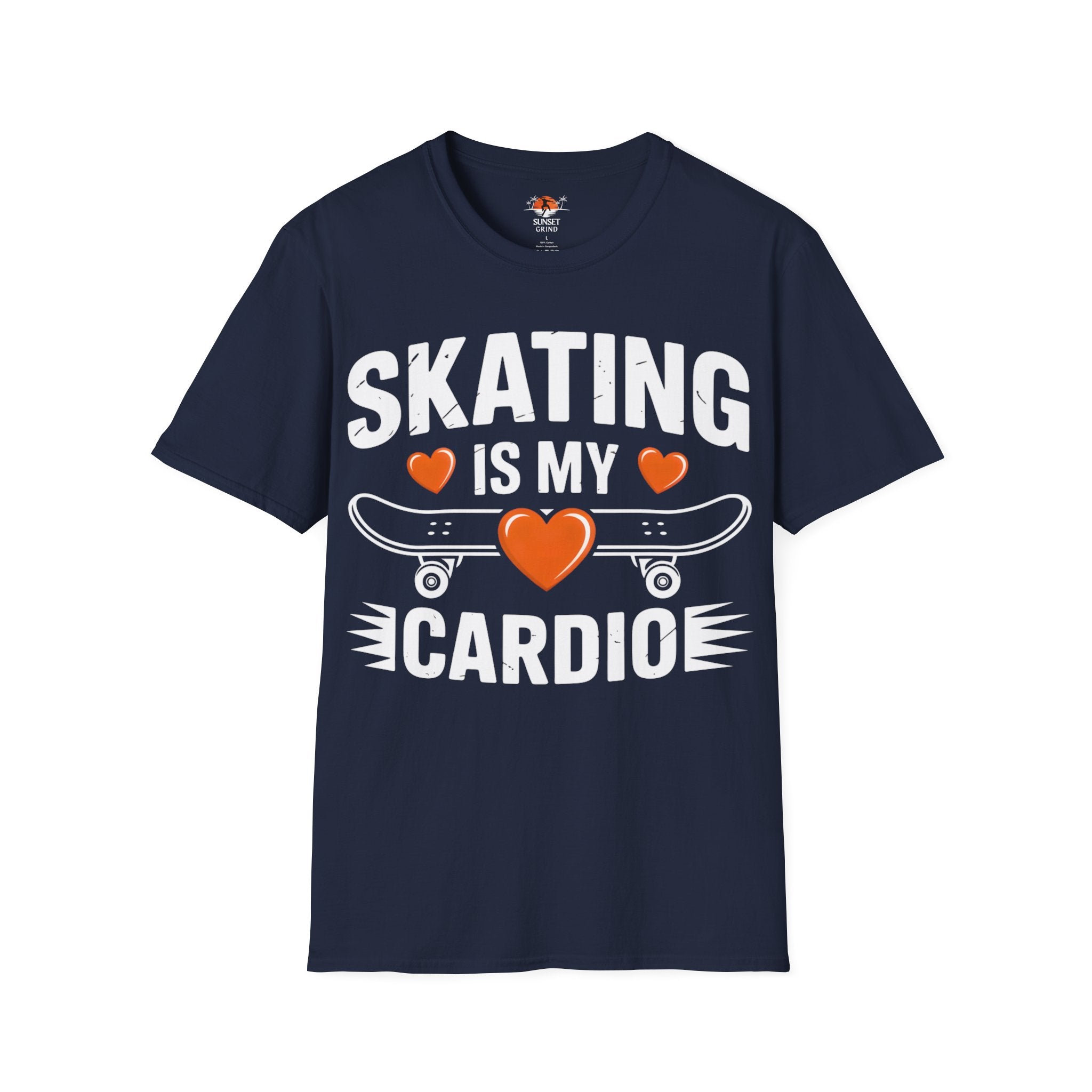SKATING IS MY CARDIO 2 T-Shirt