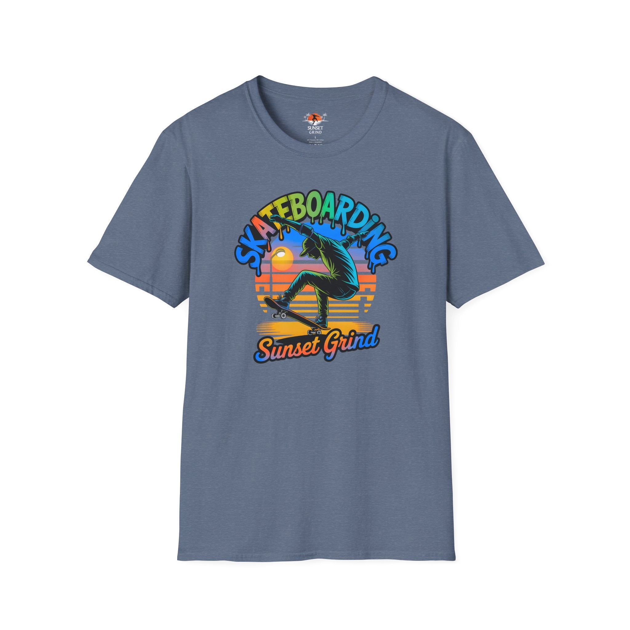SKATEBOARDING SUNSET GRIND 2 T-Shirt