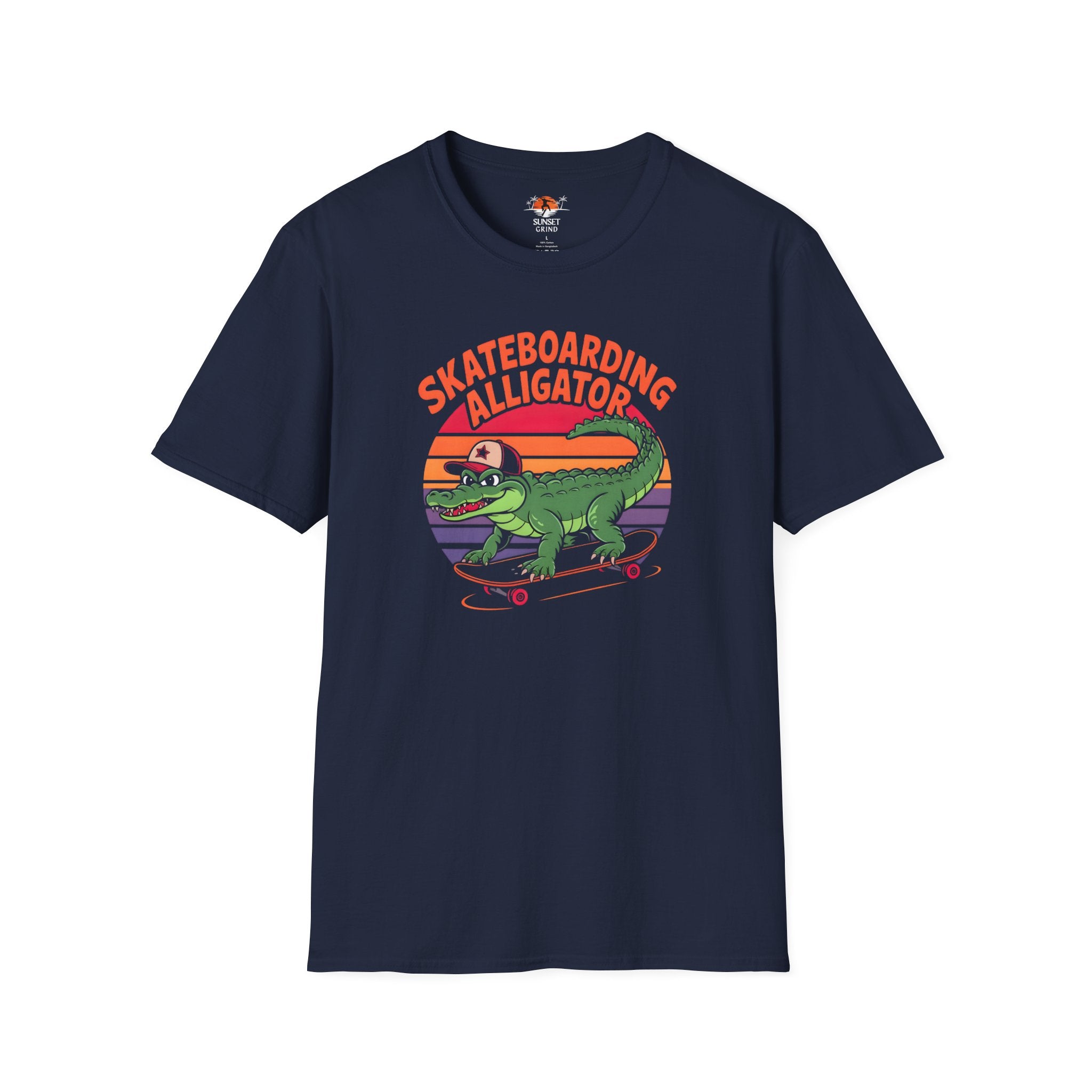 SKATEBOARDING ALLIGATOR T-Shirt