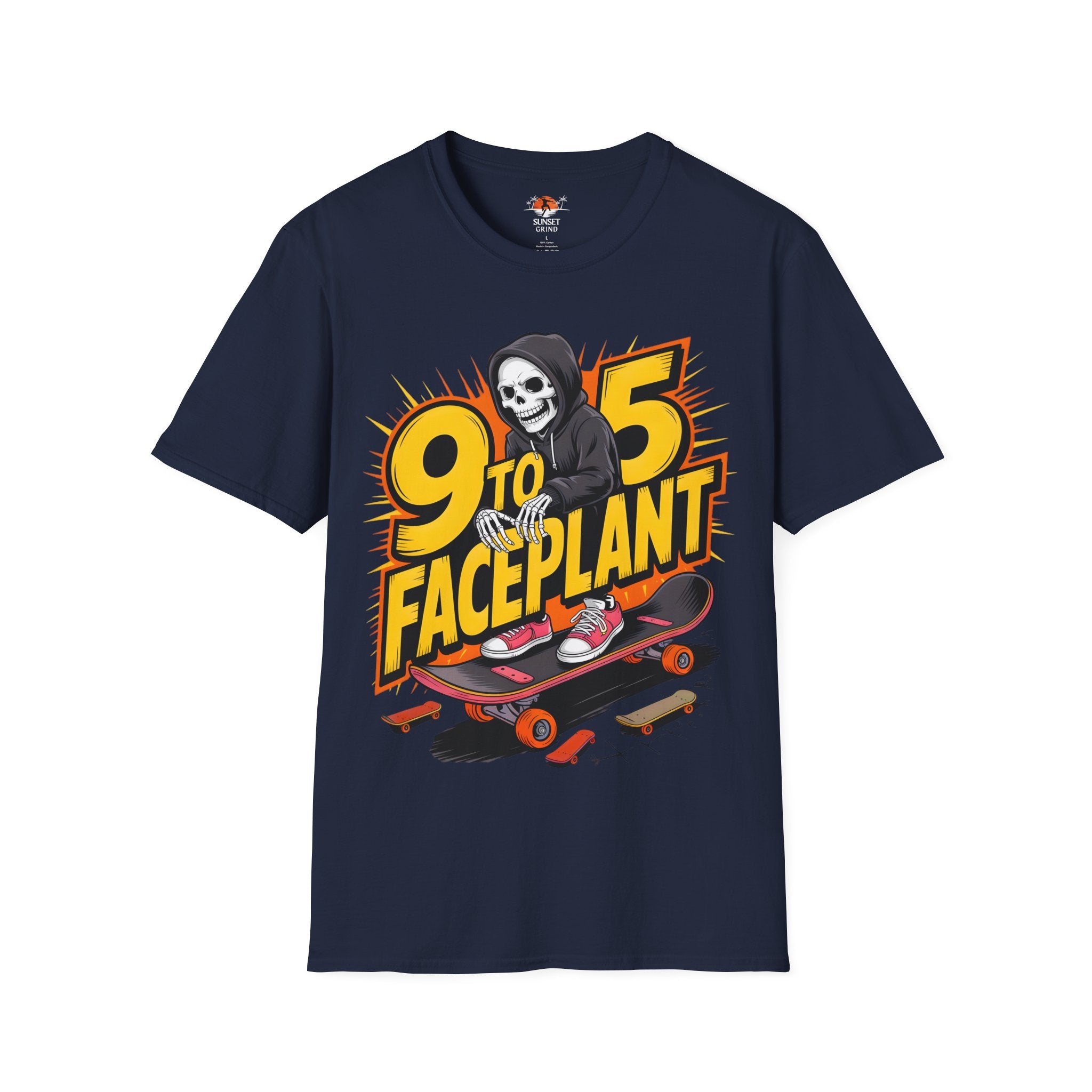 9 TO 5 FACEPLANT T-Shirt