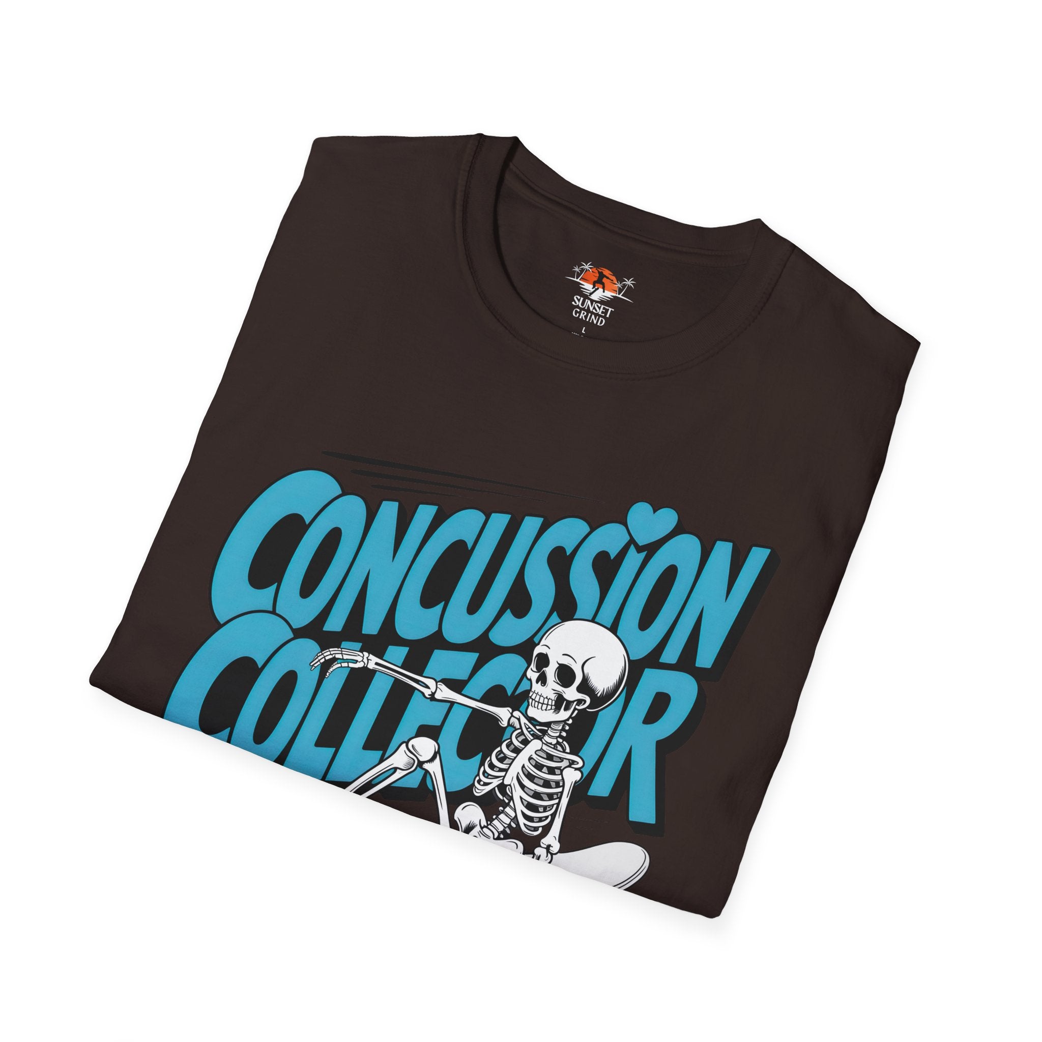 CONCUSSION COLLECTOR TURQUOISE T-Shirt