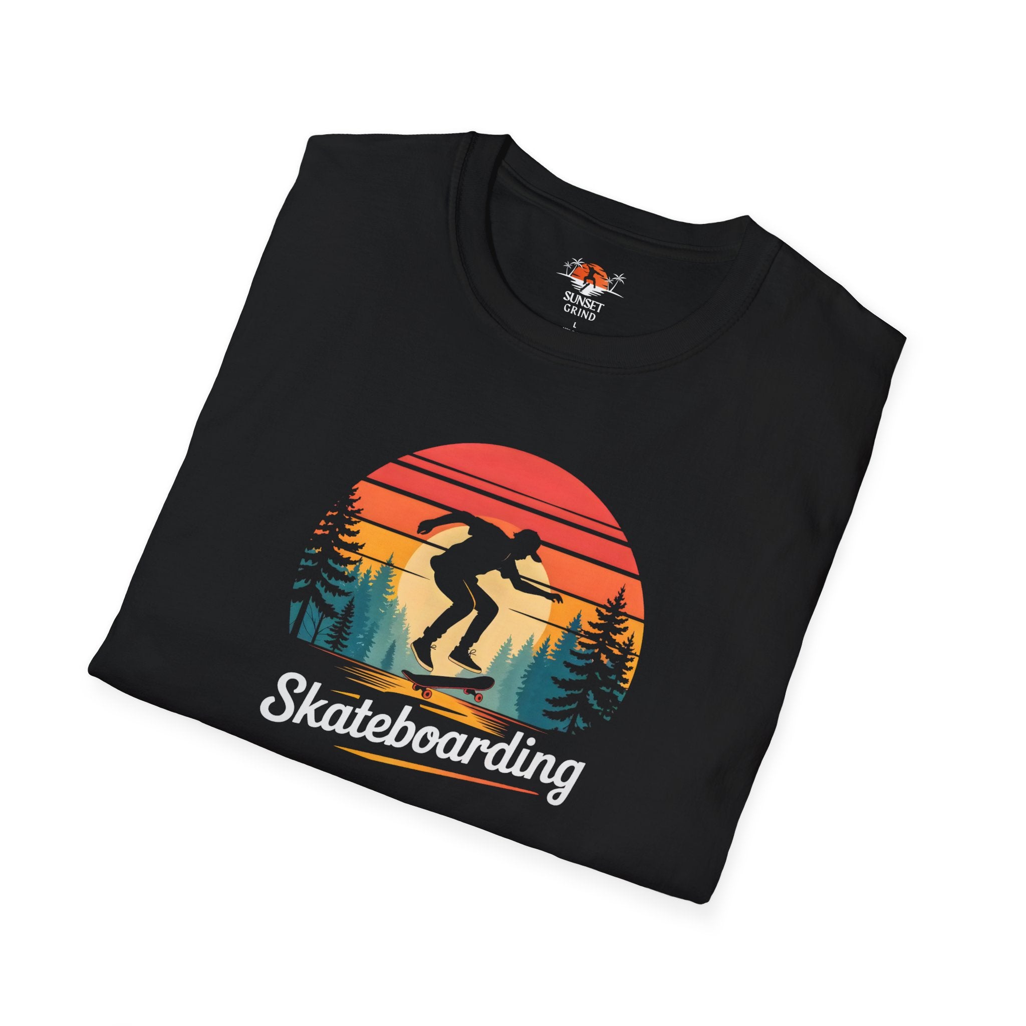 SKATEBOARDING IN SUNSET T-Shirt