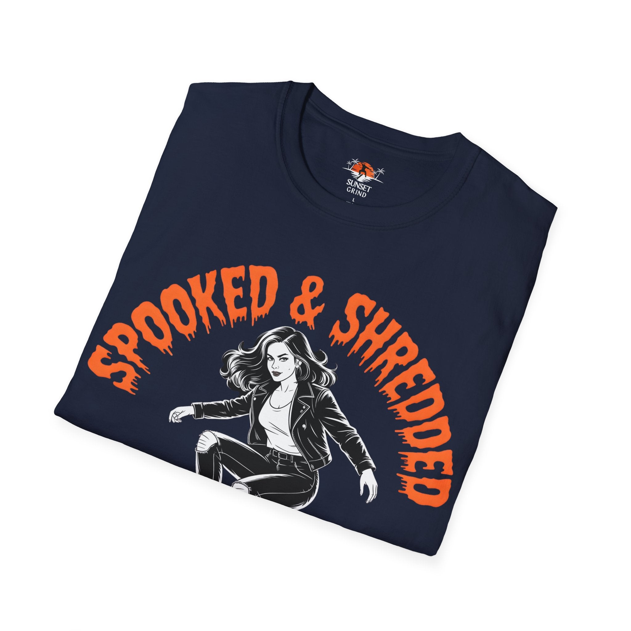 SPOOKED & SHREDDED WOMAN T-Shirt