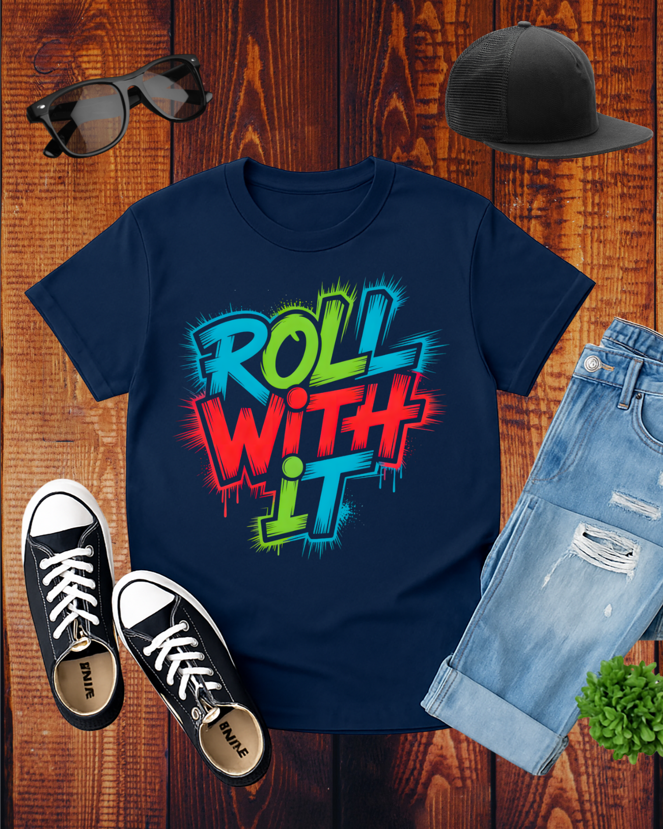 ROLL WITH IT T-Shirt