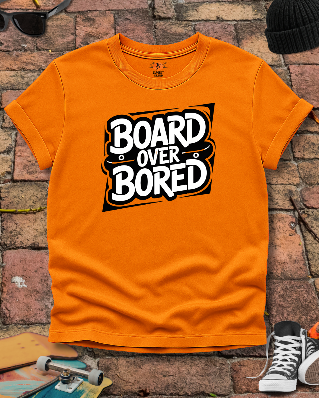 Board Over Bored T-Shirt