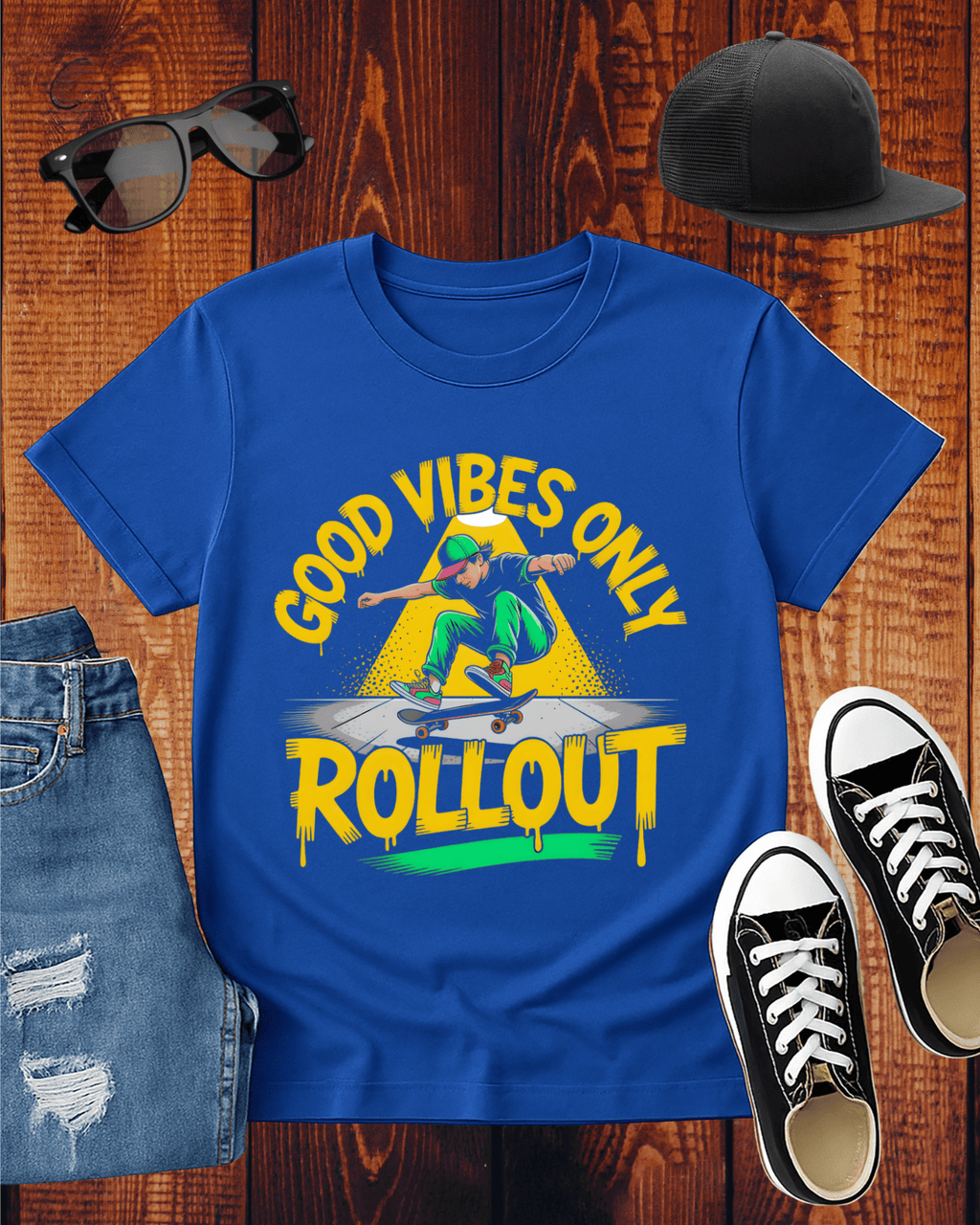 GOOD VIBES ONLY ROLLOUT T-Shirt