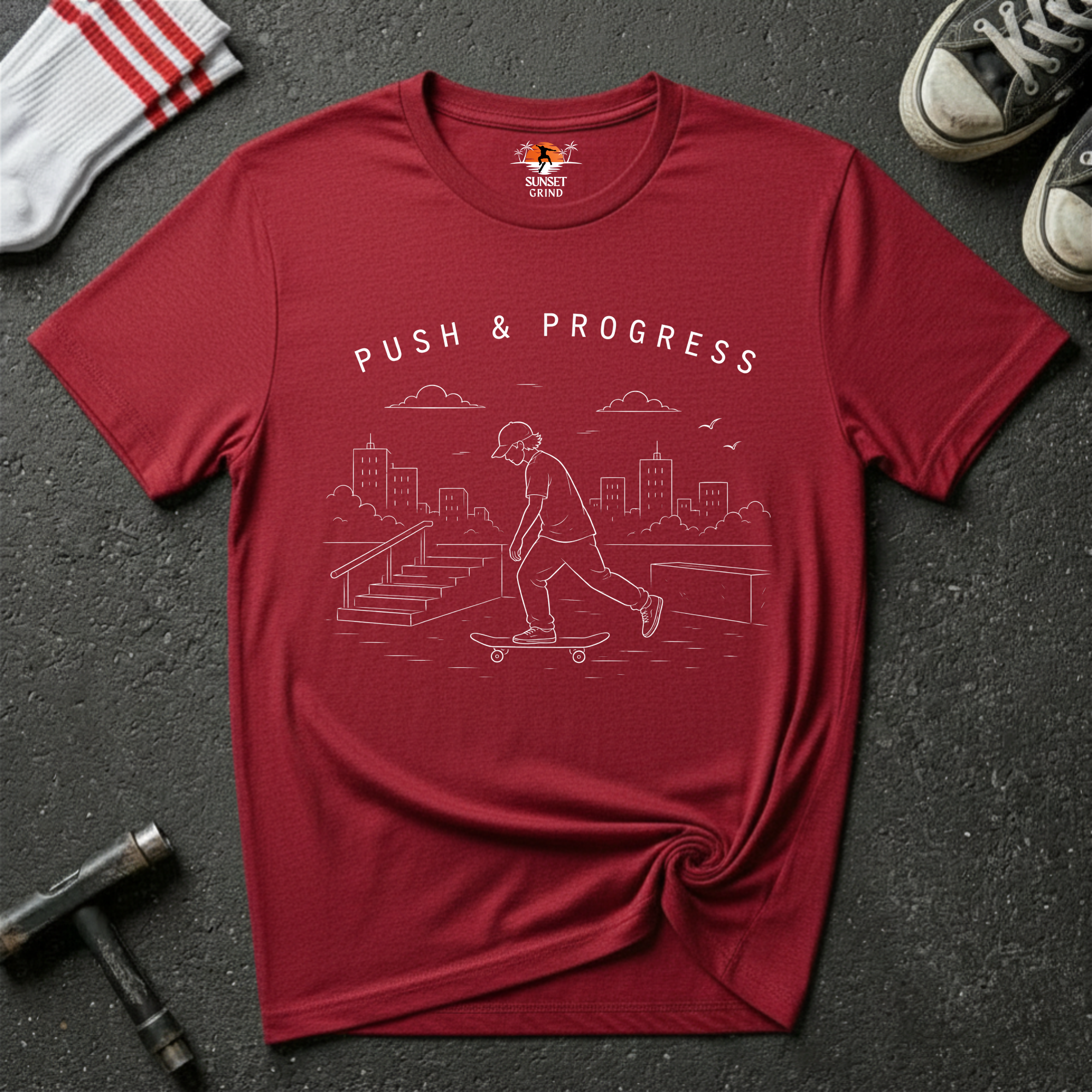 PUSH & PROGRESS T-Shirt