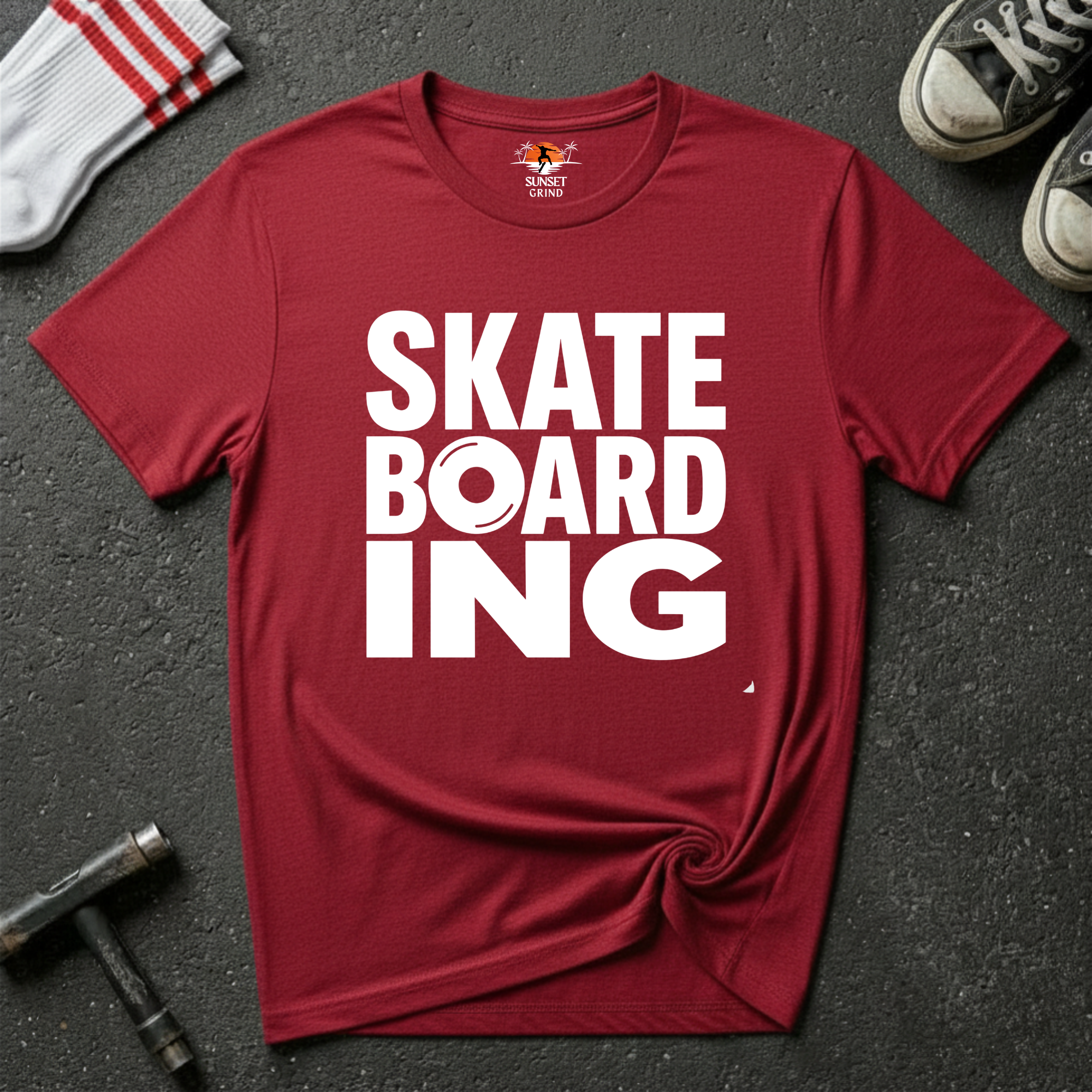 SKATE BOARD ING T-Shirt