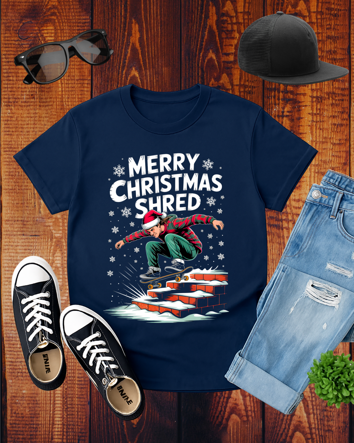 MERRY CHRISTMAS SHRED T-Shirt