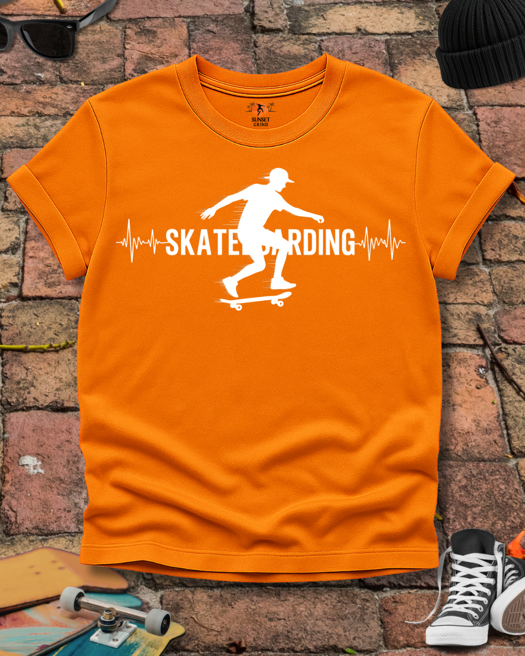 SKATER CARDIOGRAM T-Shirt