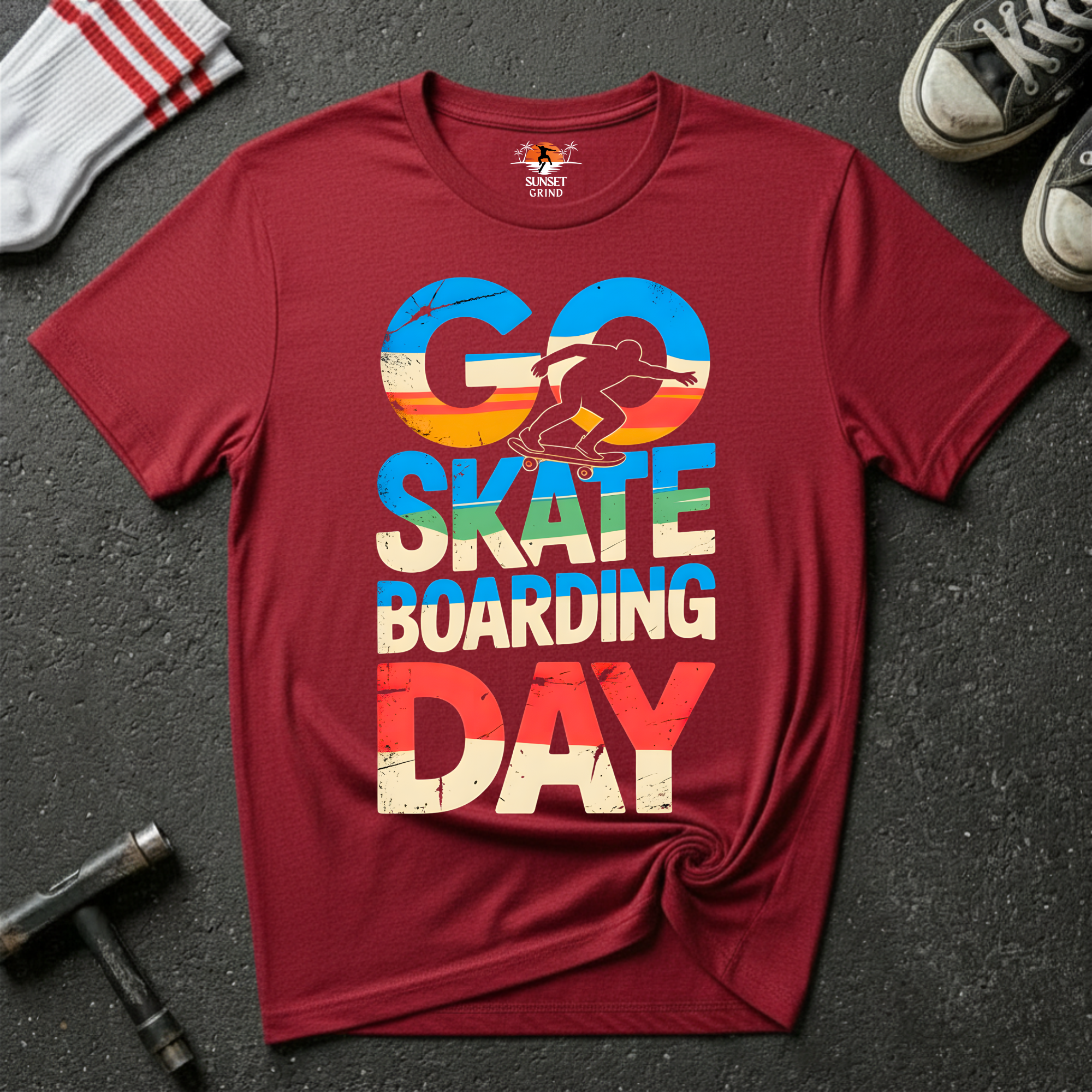 GO SKATE T-Shirt