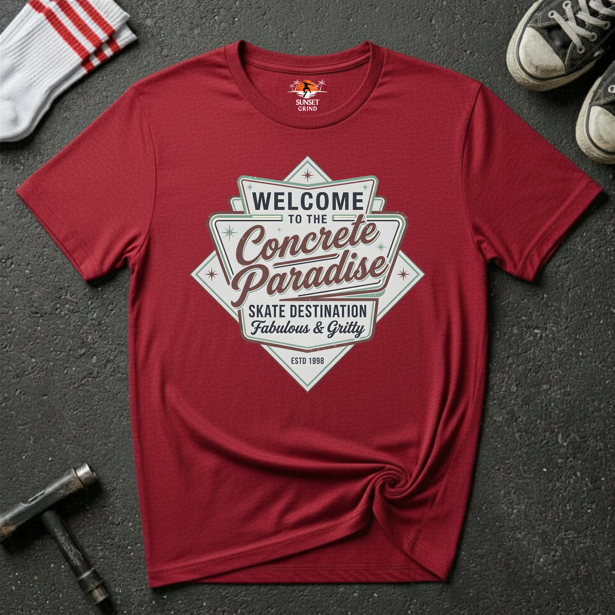 CONCRETE PARADISE T-Shirt