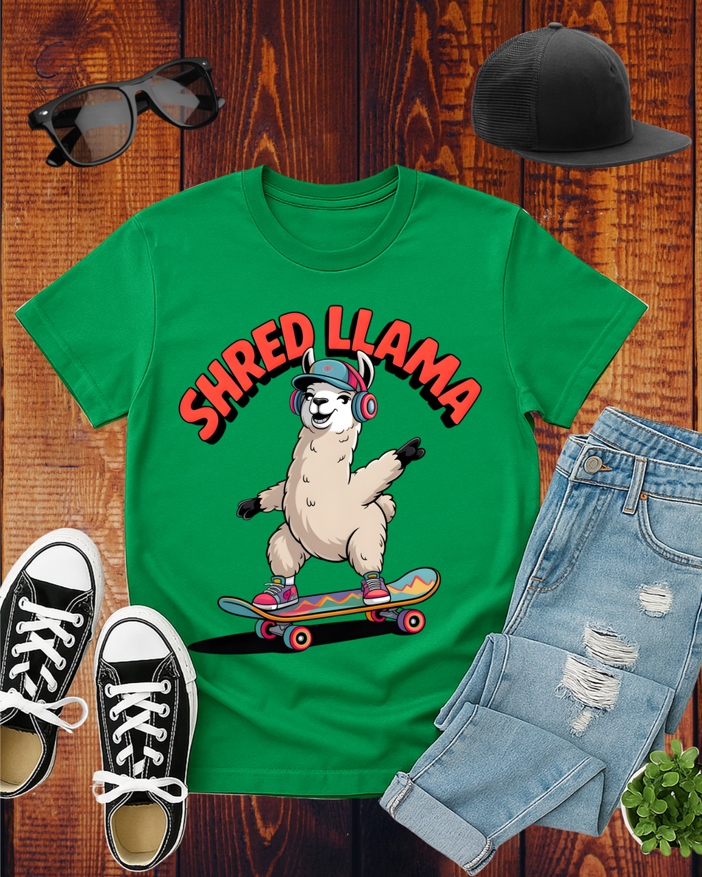 SHRED LLAMA T-Shirt
