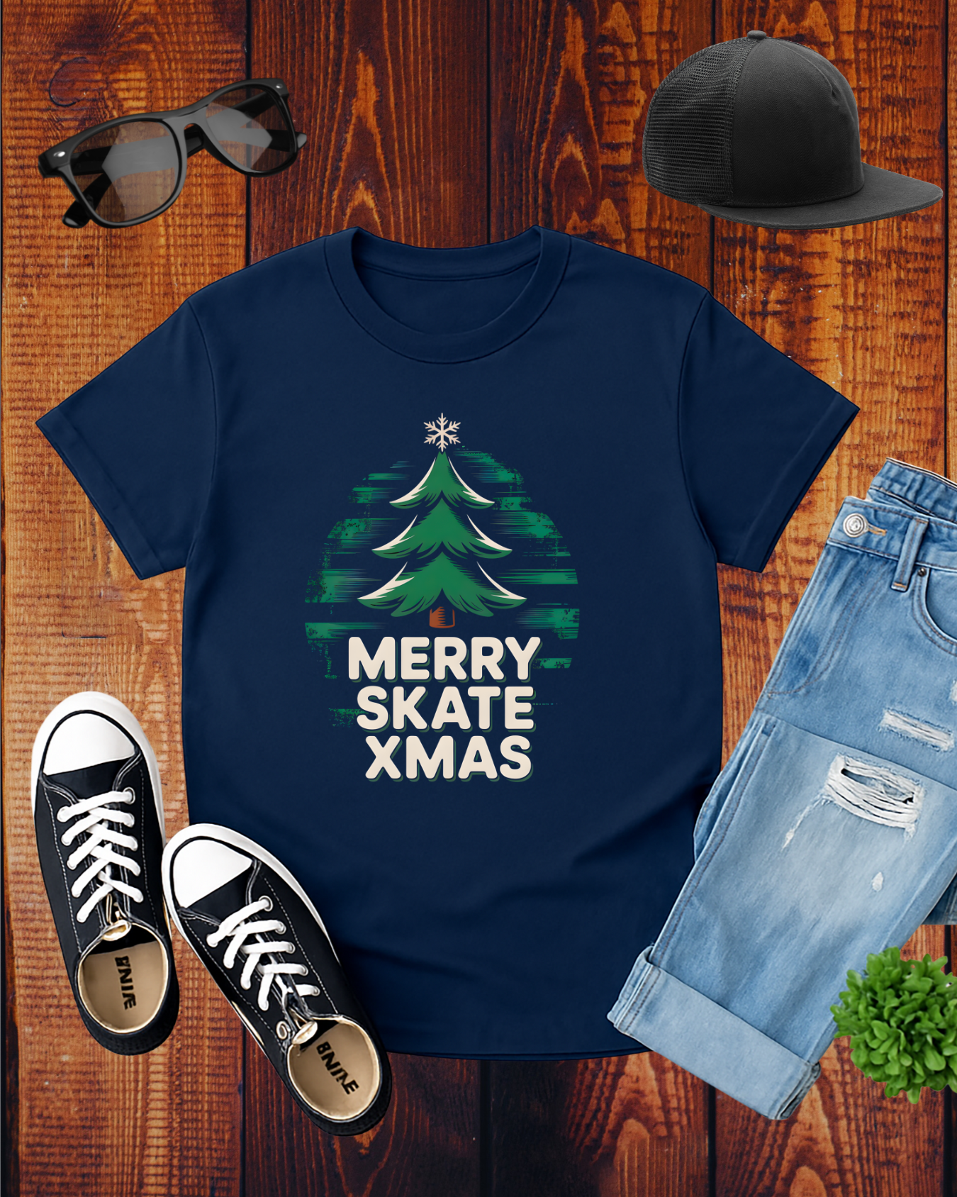 MERRY SKATE XMAS T-Shirt