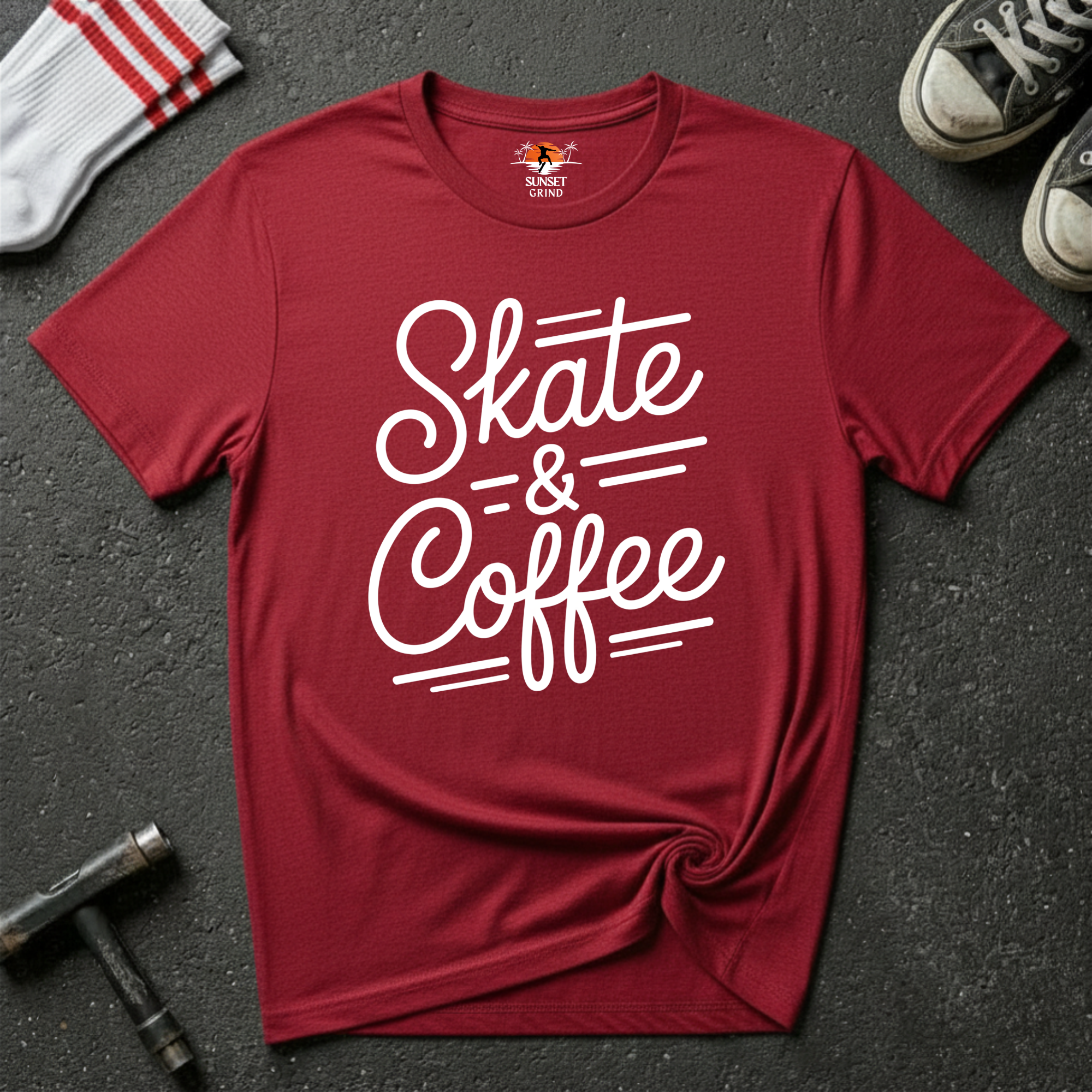 SKATE & COFFEE T-Shirt