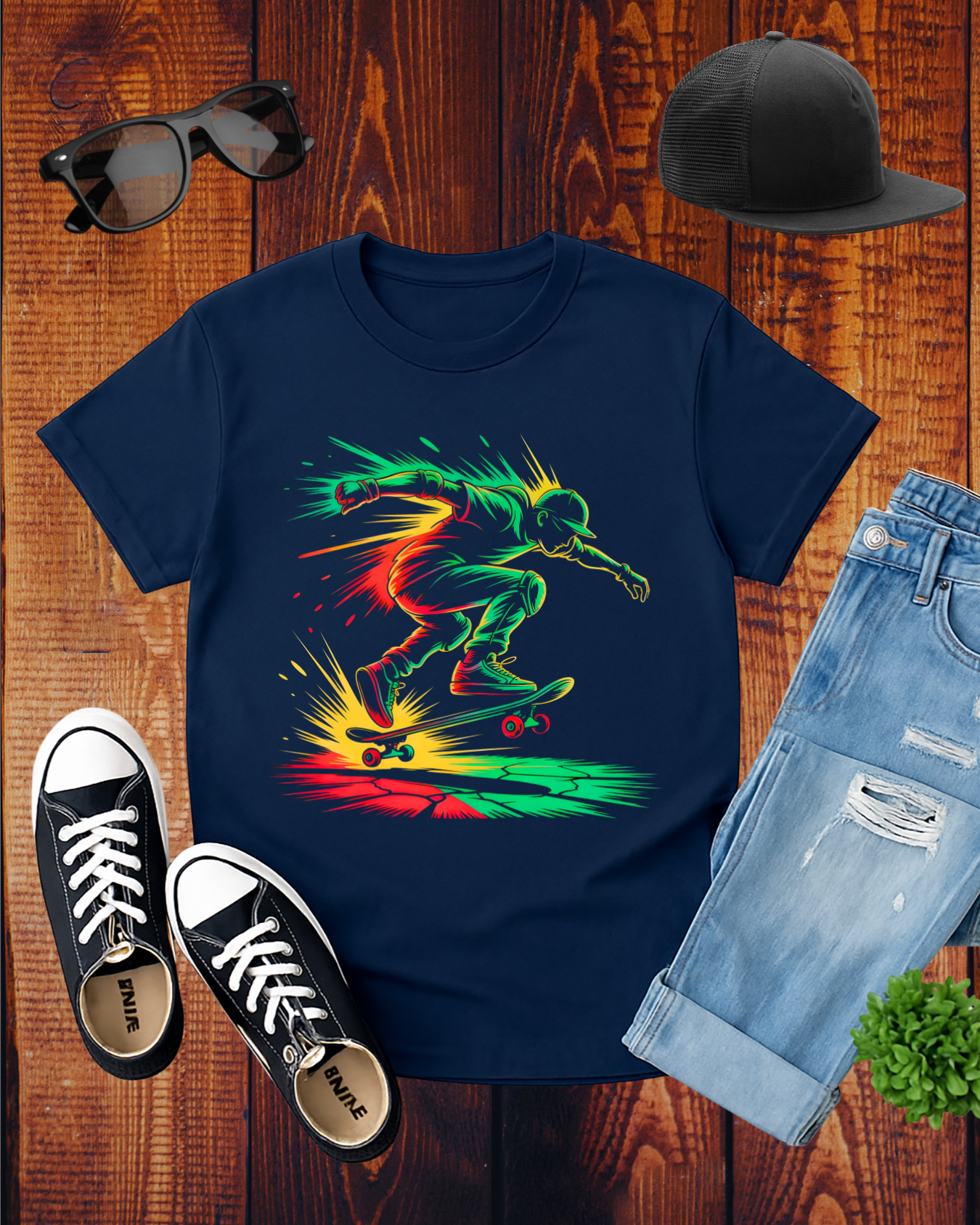 COLORFUL SKATEBOARDING T-Shirt