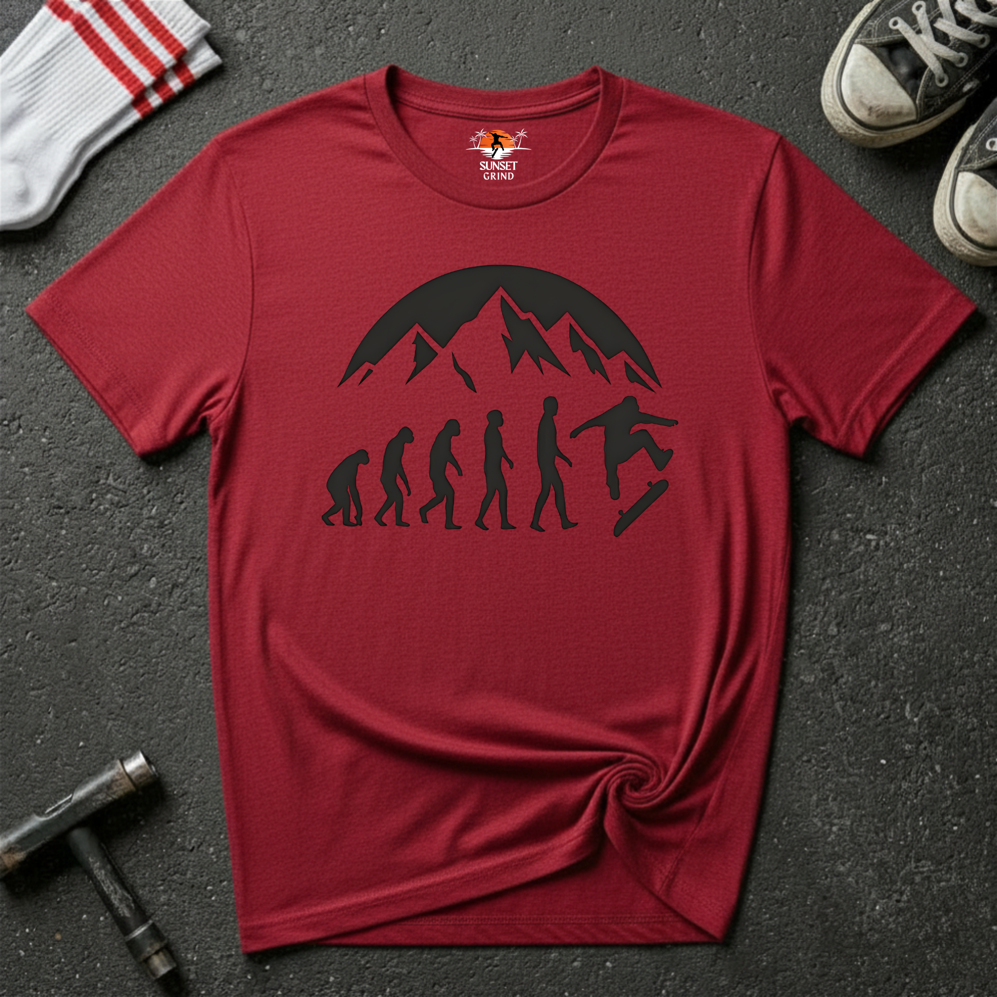 EVOLUTION SKATER T-Shirt