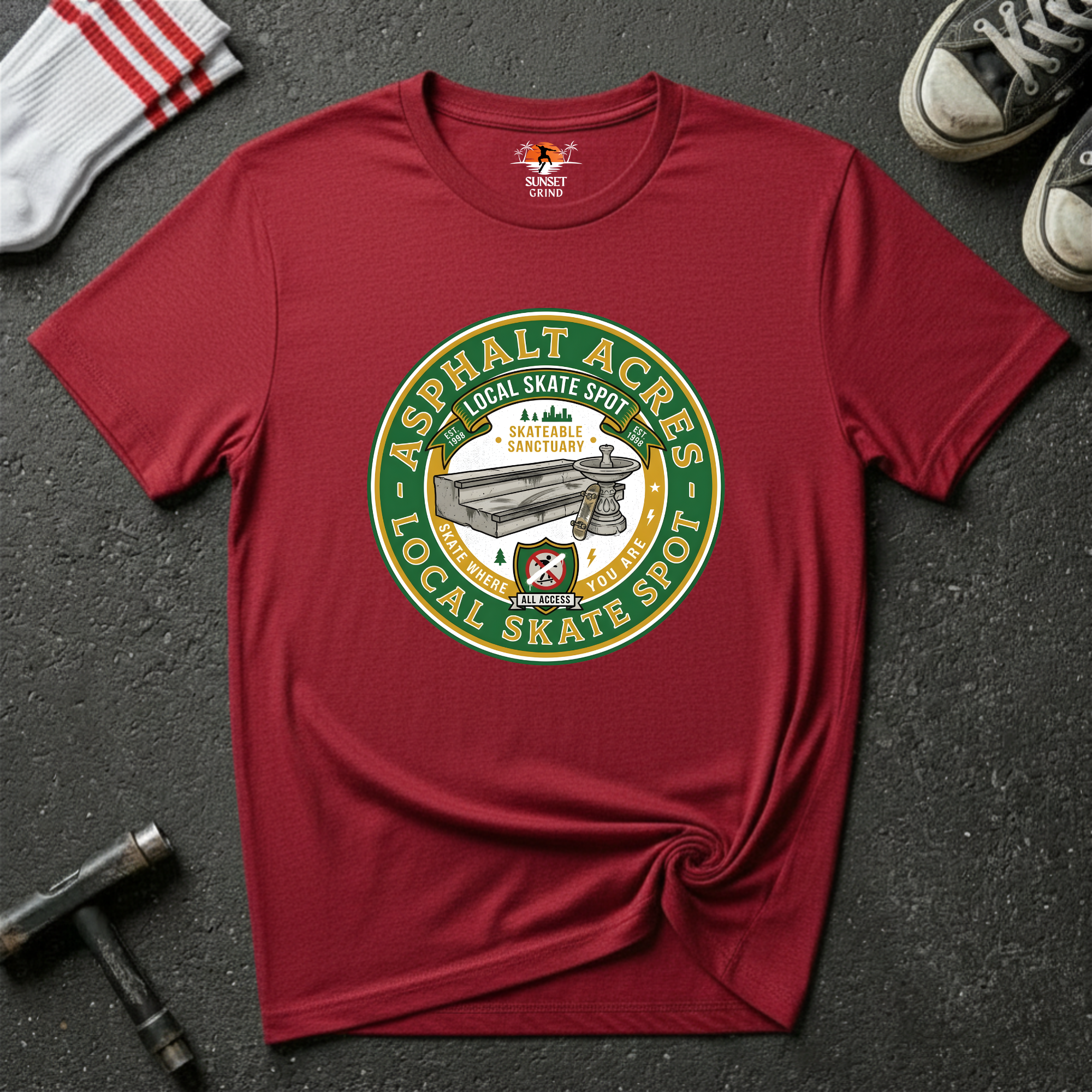 ASPHALT ACRES T-Shirt